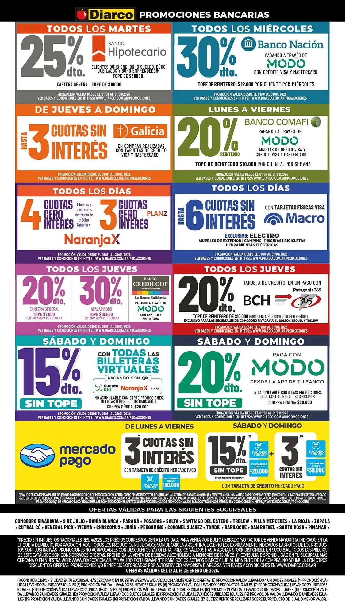 Ofertas de Catálogo Diarco 12 de enero al 16 de enero 2026 - Página 23 del catálogo