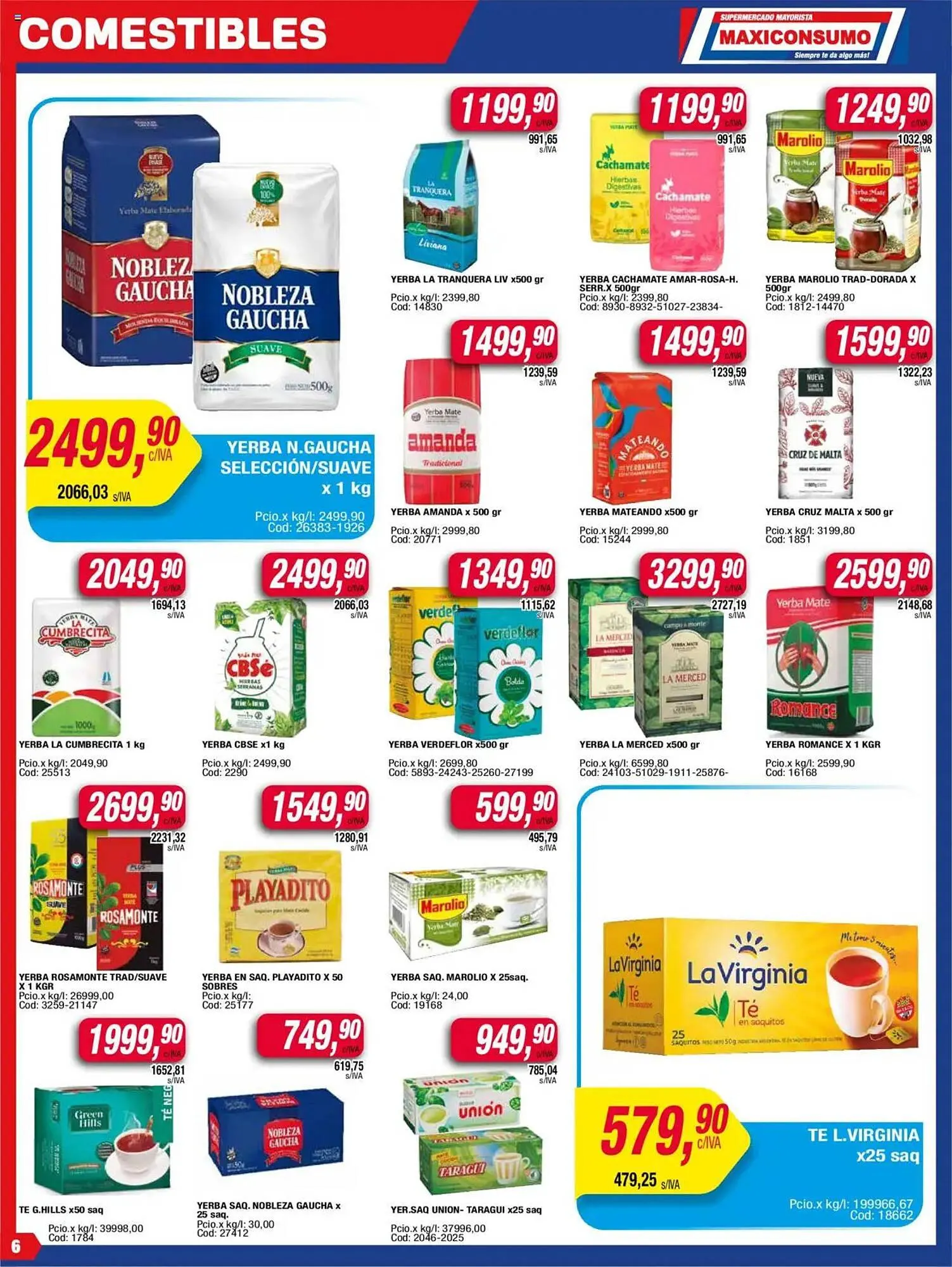 Ofertas de Catálogo Maxiconsumo 26 de mayo al 2 de junio 2025 - Página 6 del catálogo