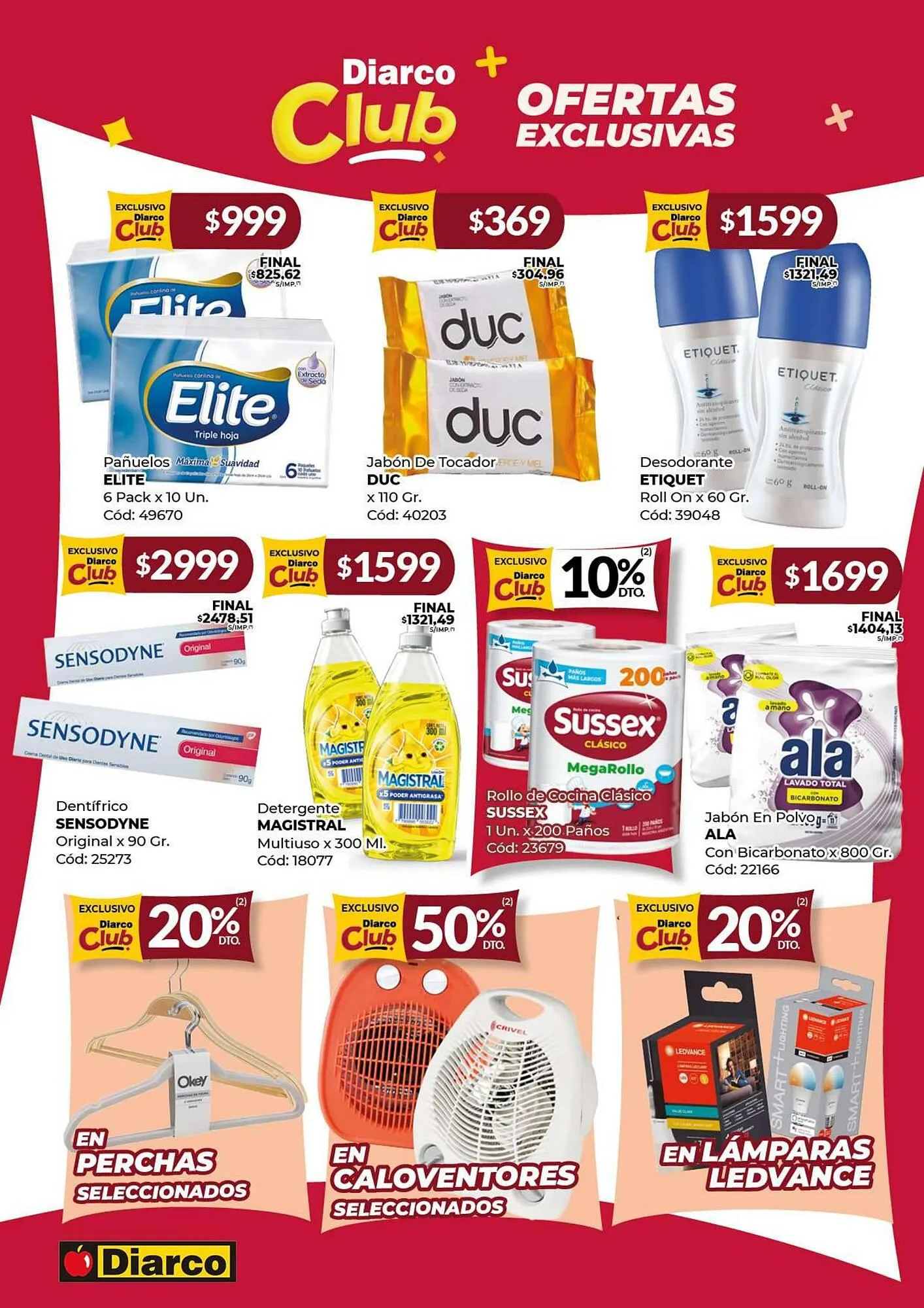 Ofertas de Catálogo Diarco 25 de agosto al 30 de agosto 2025 - Página 10 del catálogo