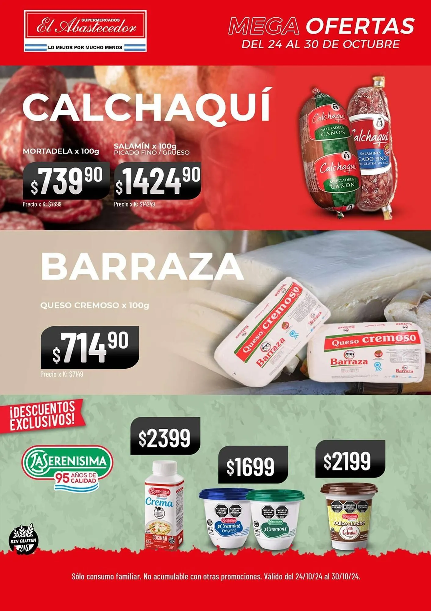 Ofertas de Catálogo El Abastecedor 24 de octubre al 7 de noviembre 2024 - Página 10 del catálogo