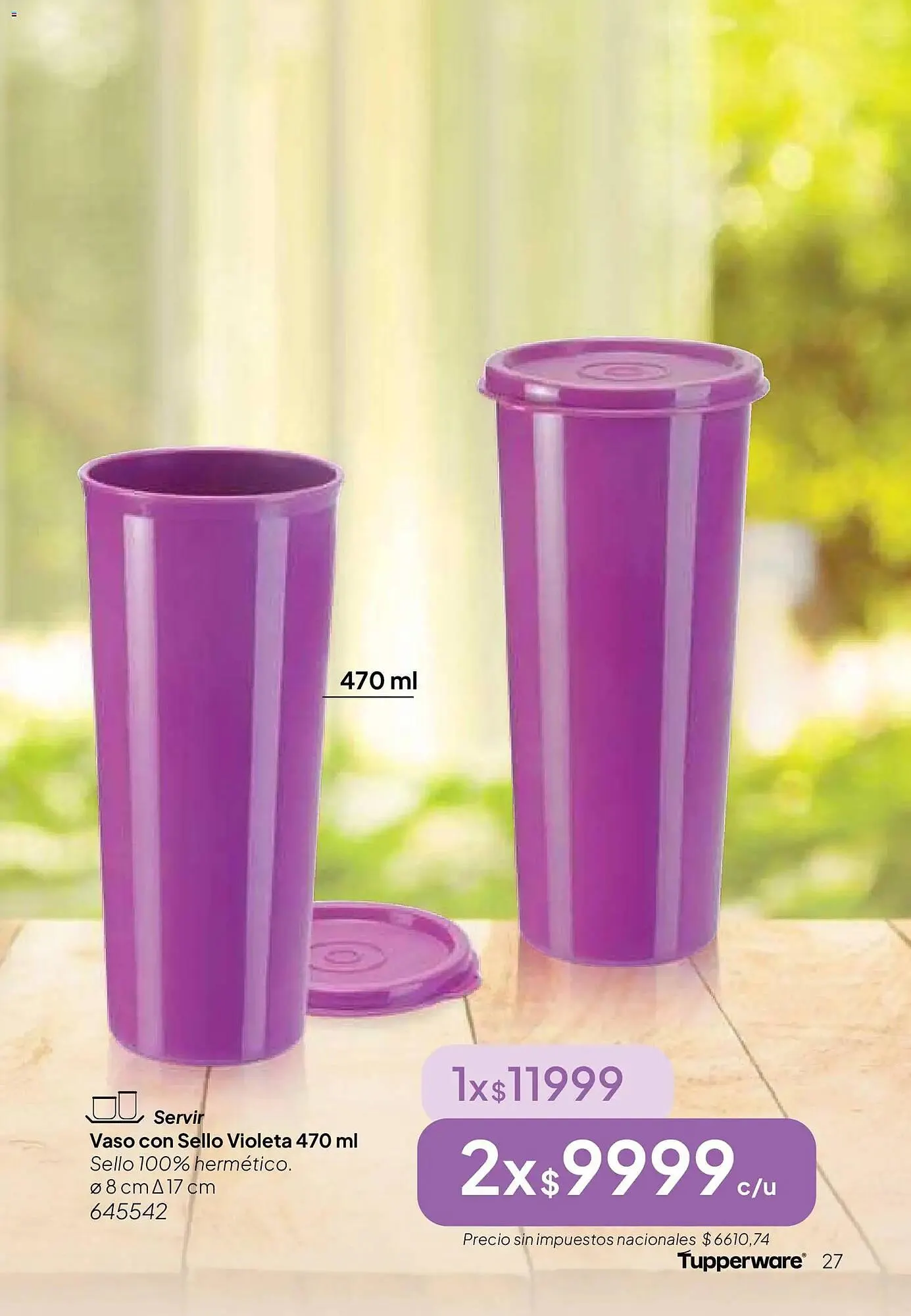 Ofertas de Folleto Tupperware 9 de marzo al 31 de marzo 2026 - Página 28 del catálogo