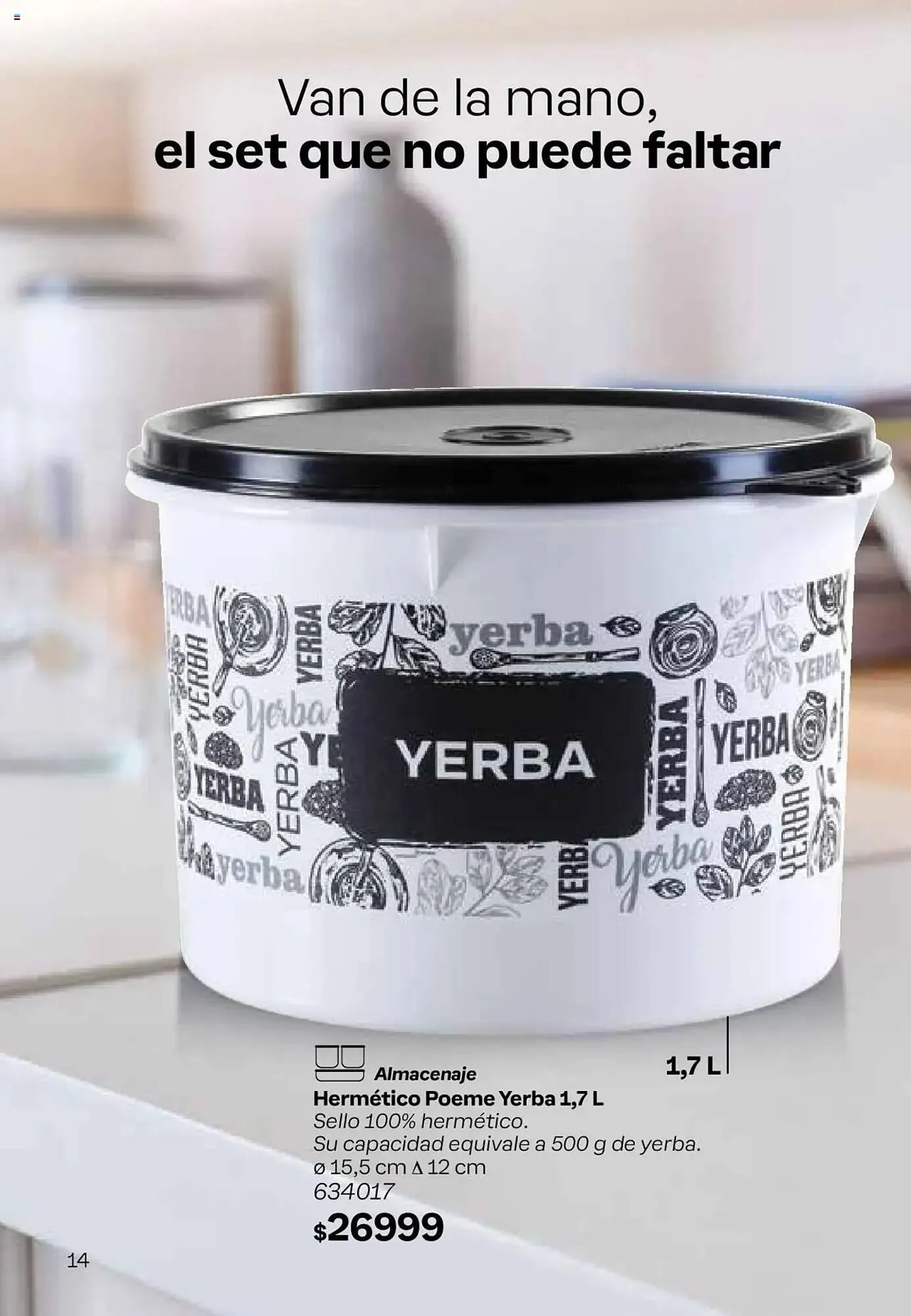 Ofertas de Catálogo Tupperware 29 de noviembre al 2 de diciembre 2024 - Página 14 del catálogo