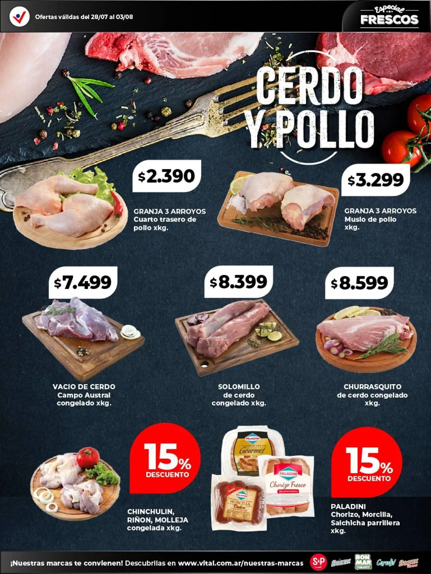 Ofertas de Catálogo Supermayorista Vital 28 de julio al 3 de agosto 2025 - Página 3 del catálogo