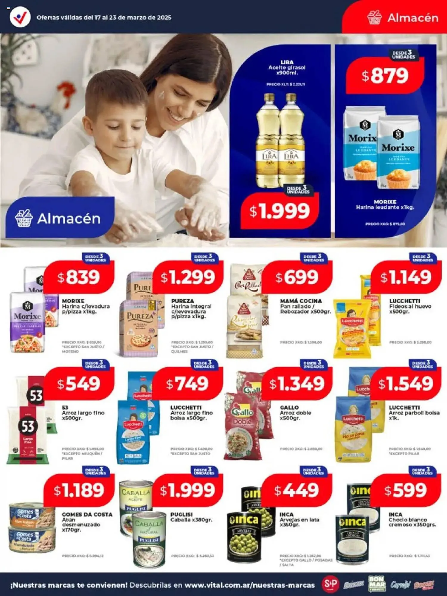 Ofertas de Catálogo Supermayorista Vital 17 de marzo al 23 de marzo 2025 - Página 14 del catálogo