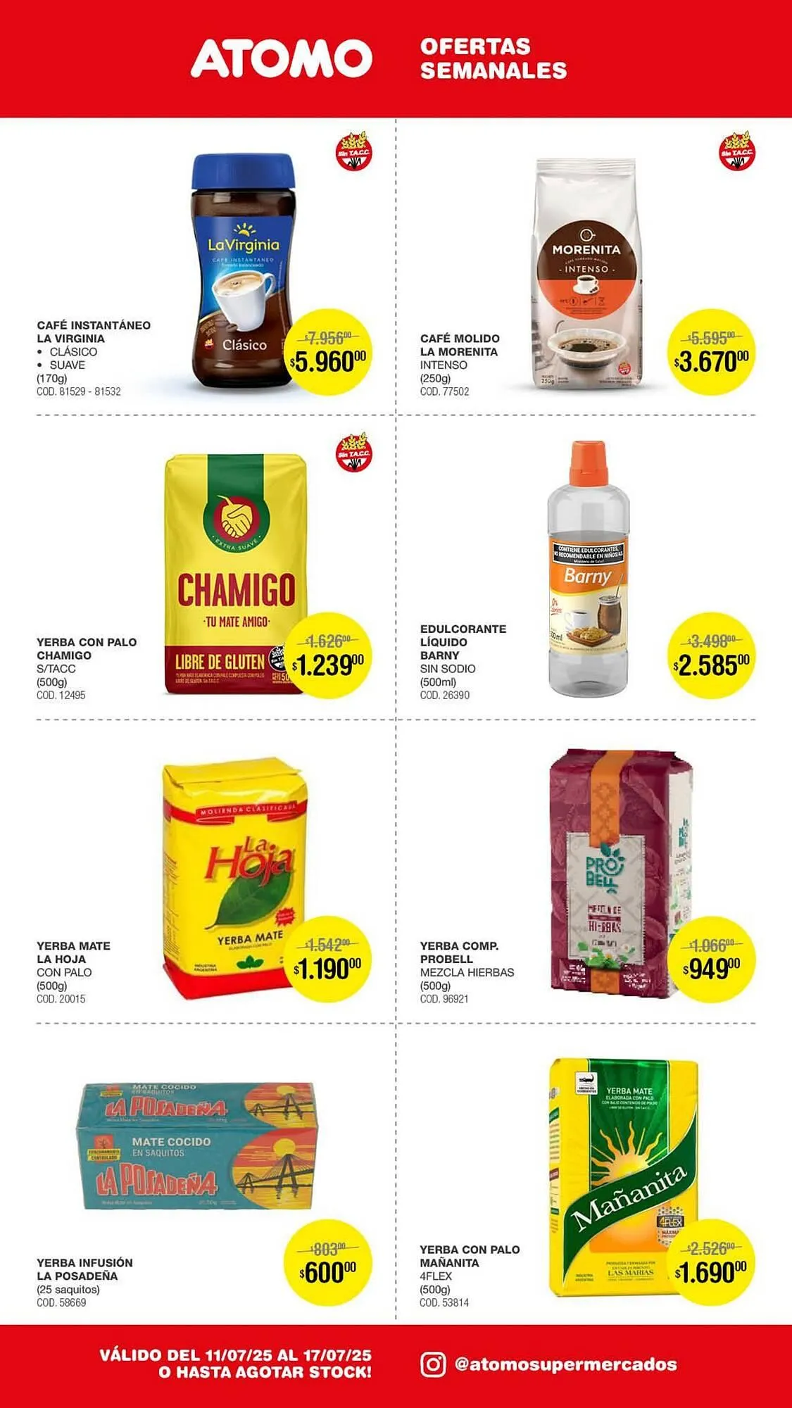 Ofertas de Catálogo Atomo Conviene 11 de julio al 17 de julio 2025 - Página 8 del catálogo