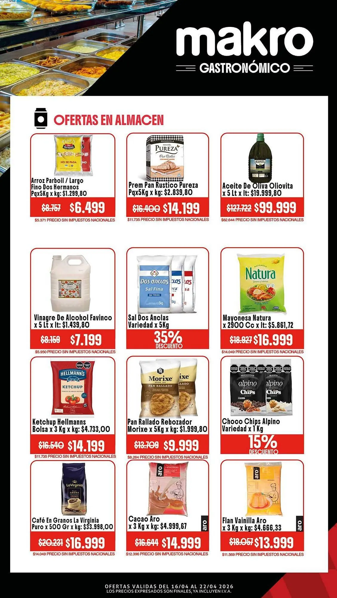 Ofertas de Catálogo Makro 16 de abril al 22 de abril 2026 - Página 3 del catálogo