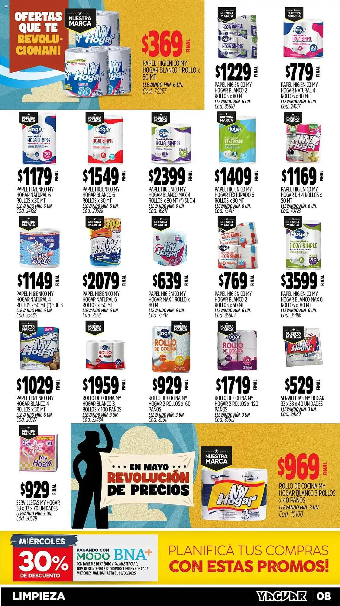 Ofertas de Catálogo Supermercados Yaguar 26 de mayo al 2 de junio 2025 - Página 34 del catálogo