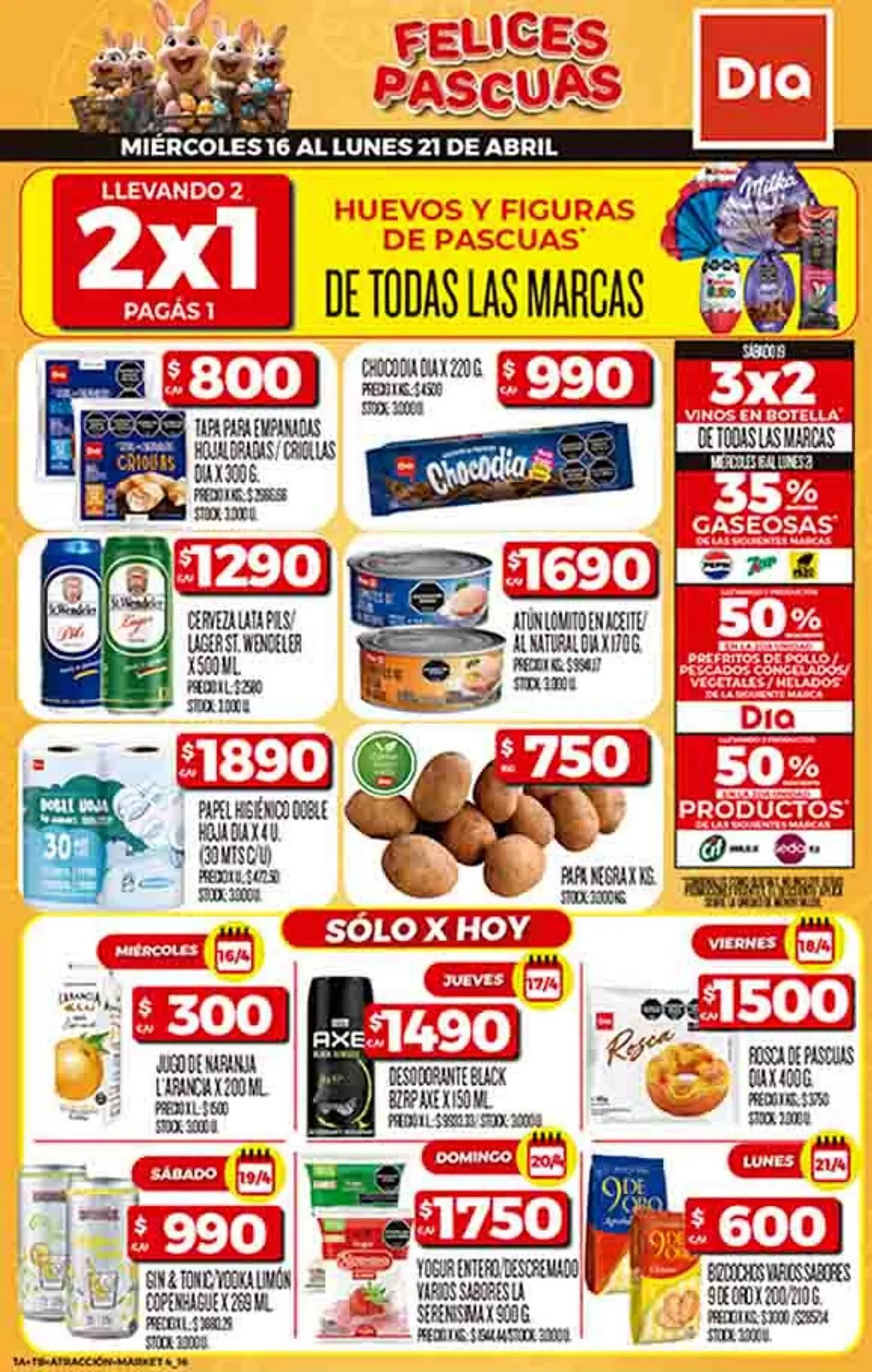 Ofertas de Catálogo Supermercados DIA 15 de abril al 21 de abril 2025 - Página 1 del catálogo