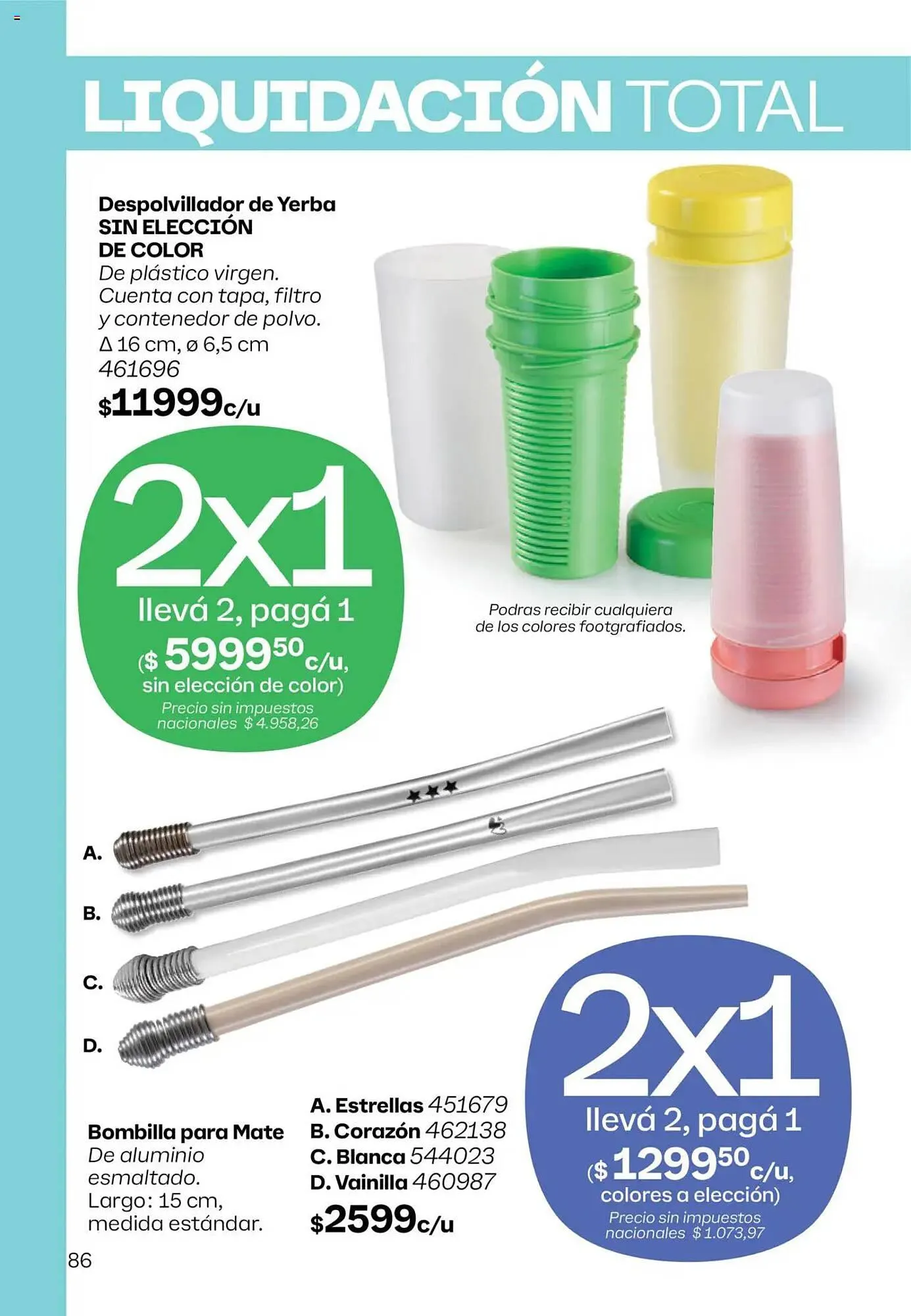 Ofertas de Catálogo Tupperware 16 de junio al 10 de julio 2025 - Página 87 del catálogo