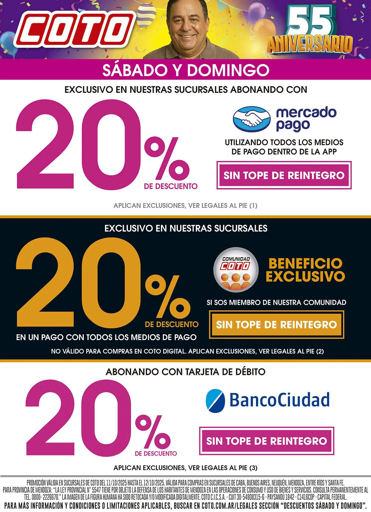 Ofertas de Catálogo Coto 12 de octubre al 12 de octubre 2025 - Página 1 del catálogo