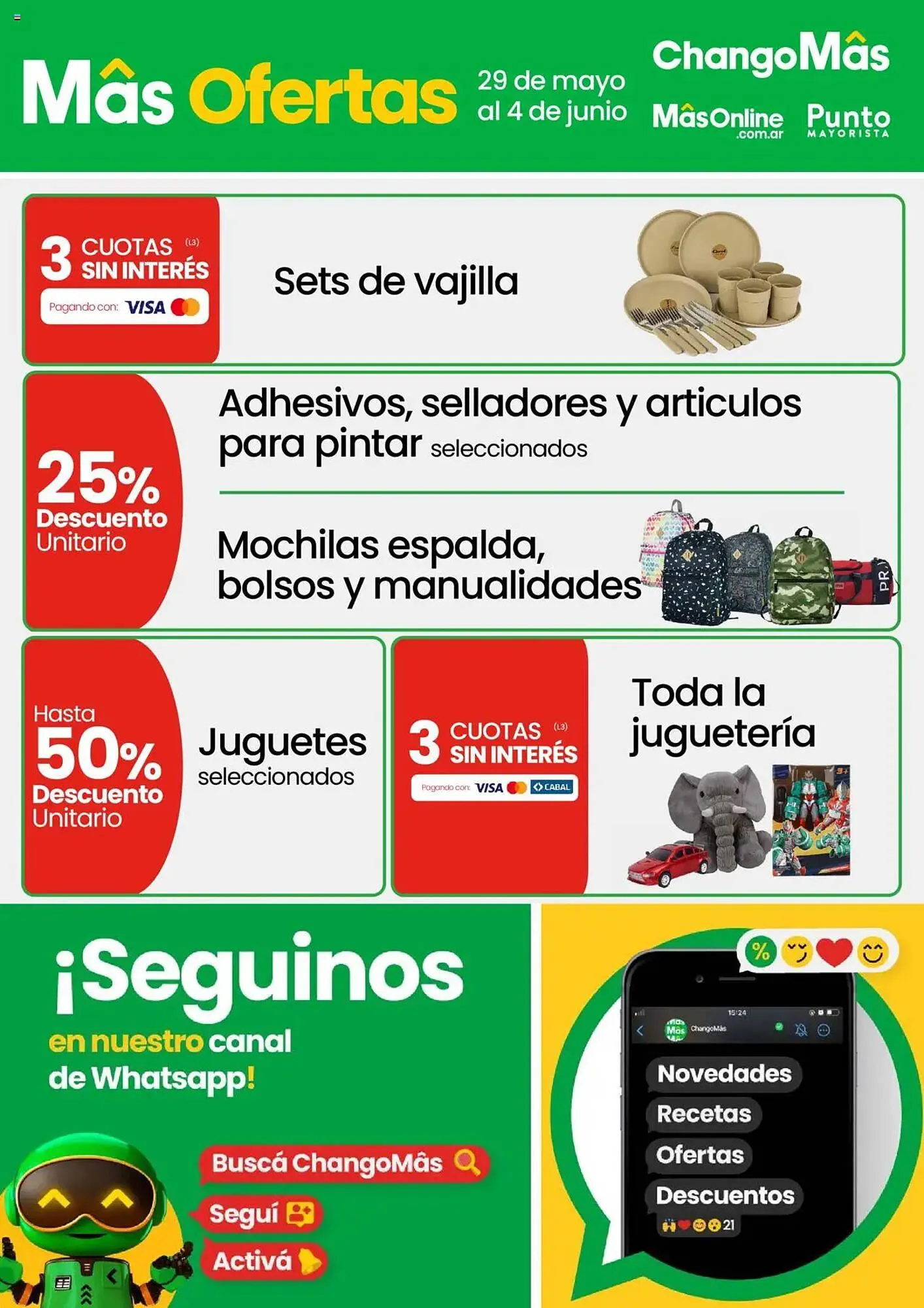 Ofertas de Catálogo Changomas 29 de mayo al 5 de junio 2025 - Página 8 del catálogo