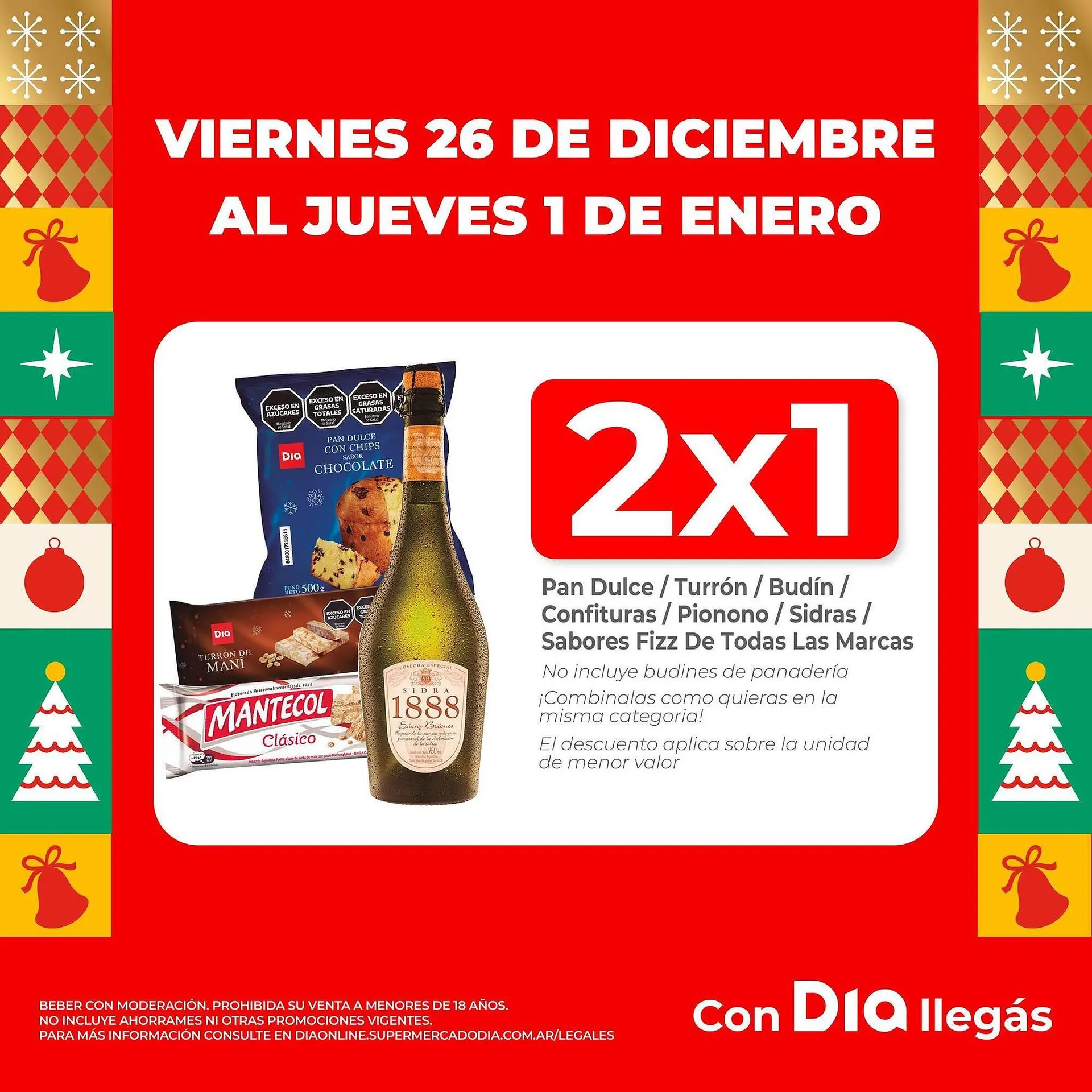 Ofertas de Folleto Supermercados DIA 27 de diciembre al 1 de enero 2026 - Página 2 del catálogo