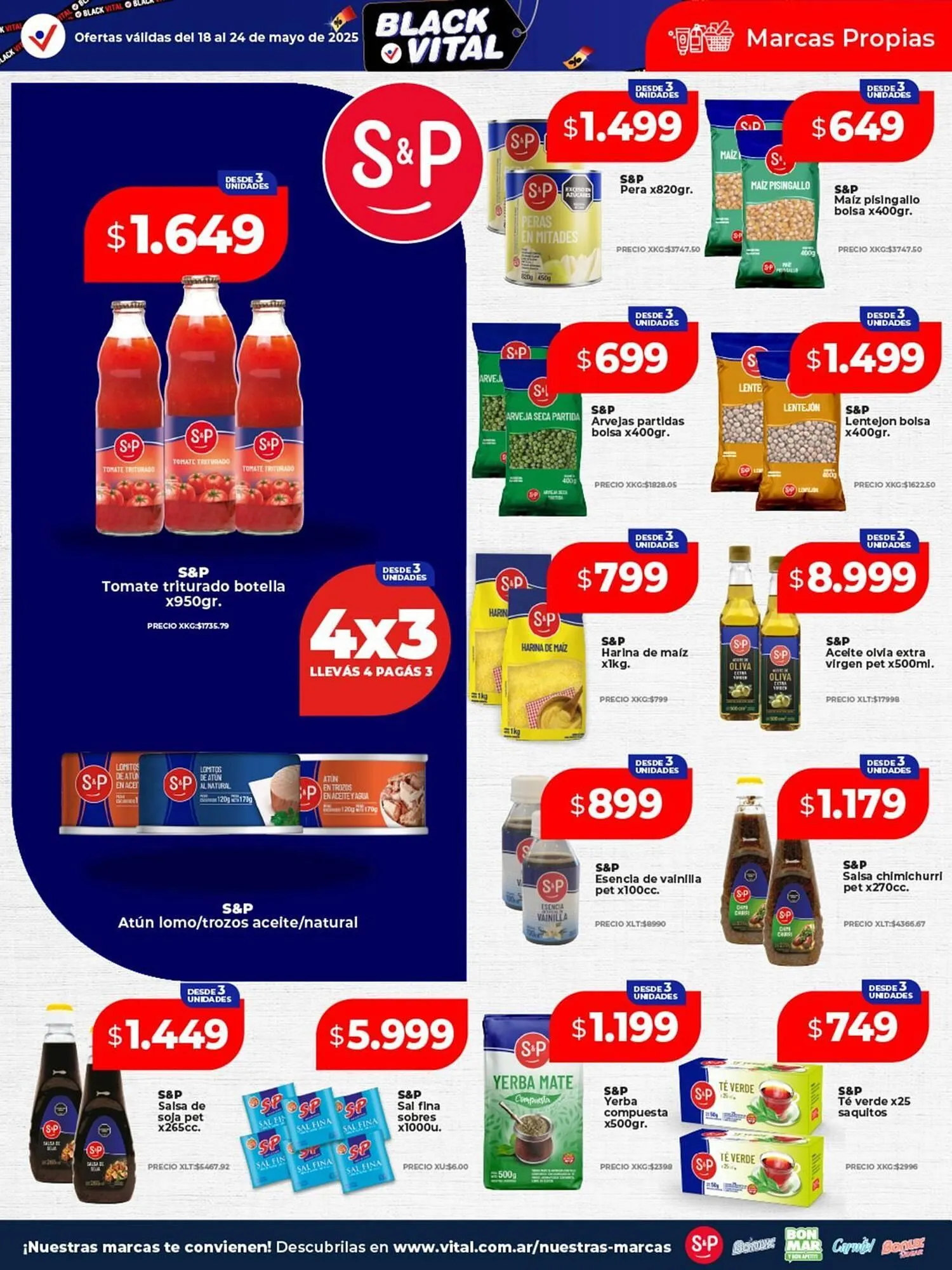 Ofertas de Catálogo Supermayorista Vital 19 de mayo al 25 de mayo 2025 - Página 25 del catálogo