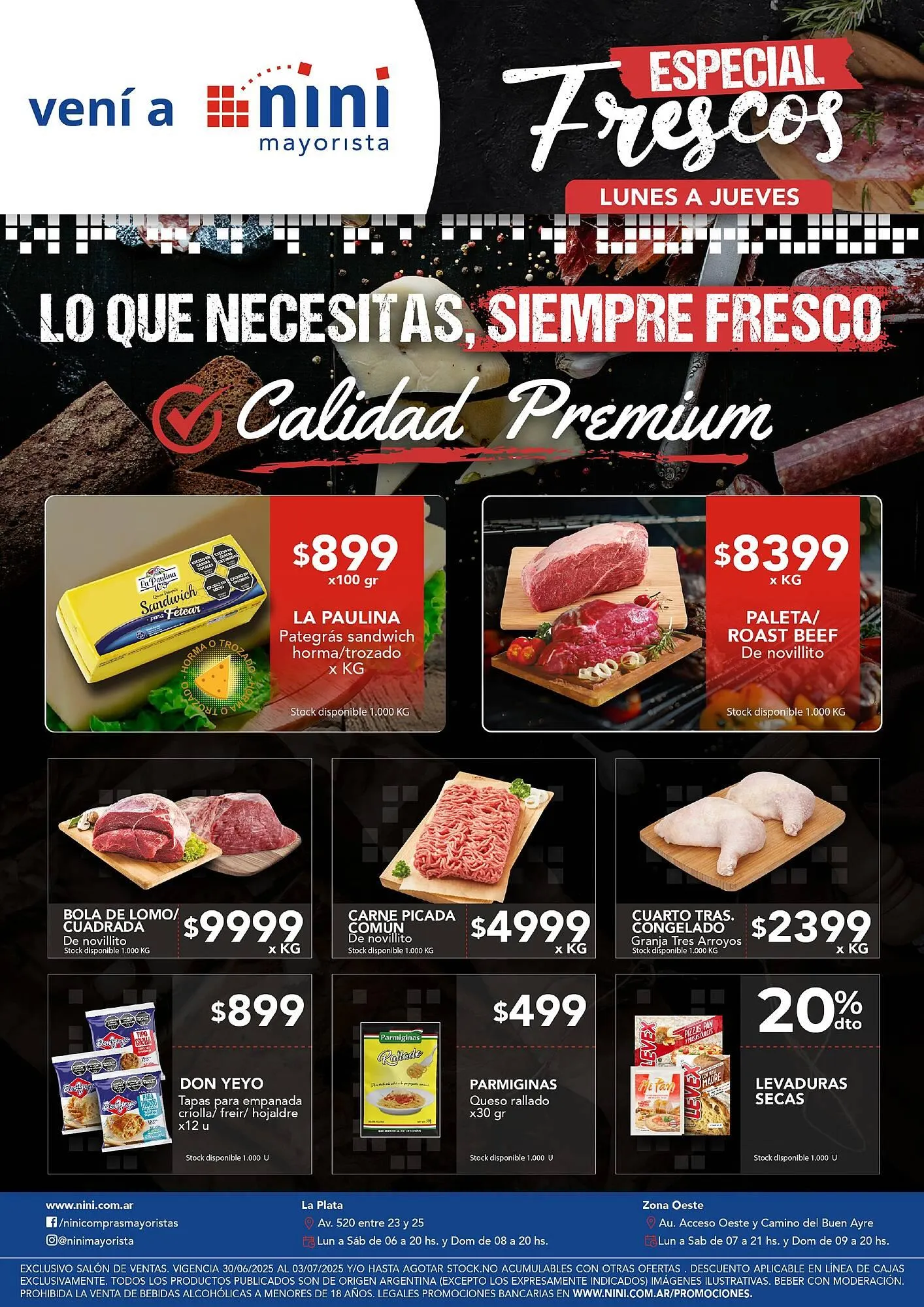 Ofertas de Catálogo Nini Mayorista 30 de junio al 3 de julio 2025 - Página 1 del catálogo