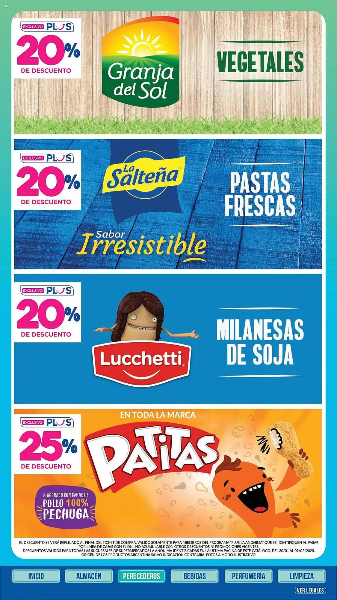 Ofertas de Catálogo La Anonima 30 de enero al 9 de febrero 2025 - Página 22 del catálogo