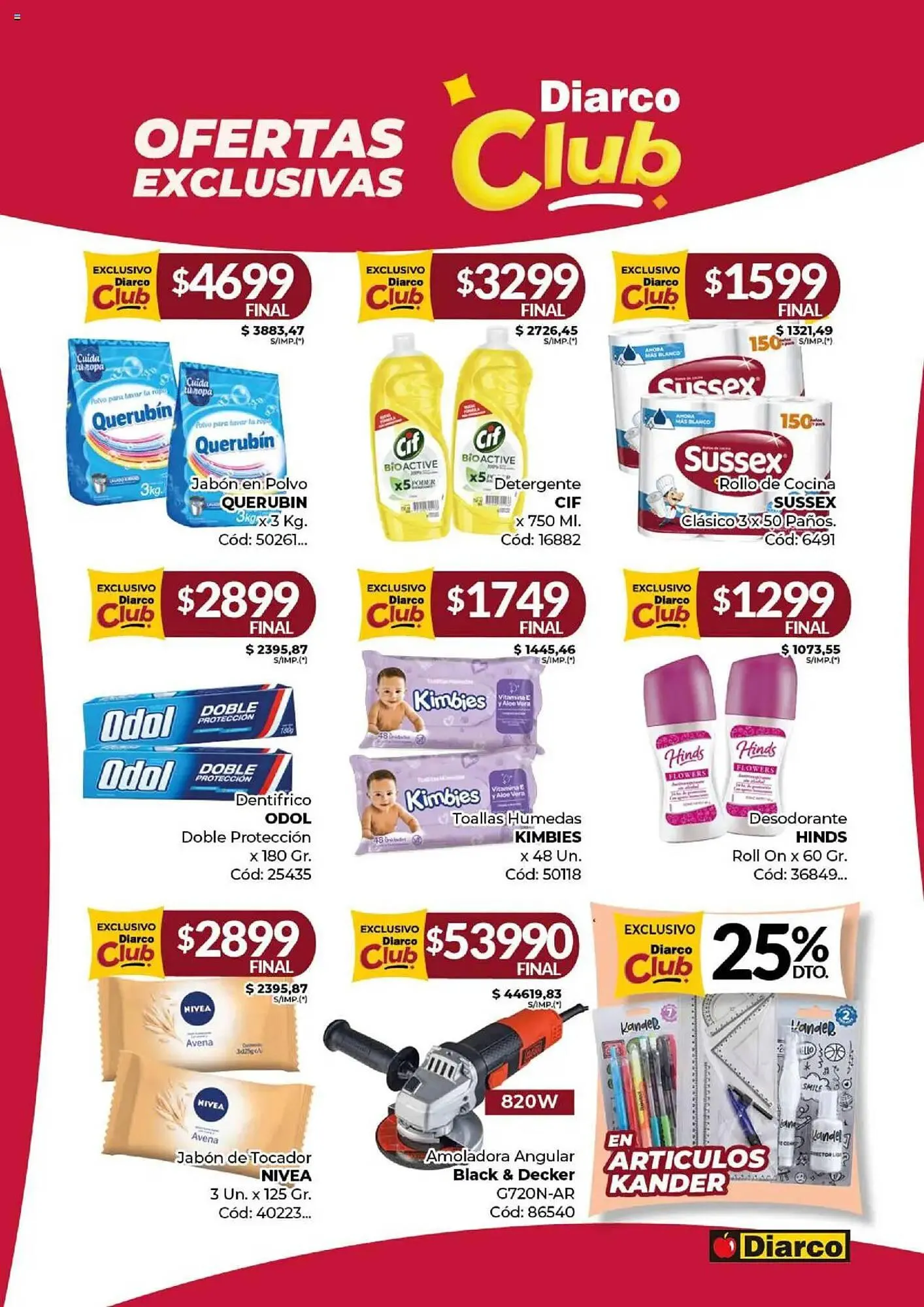 Ofertas de Catálogo Diarco 30 de junio al 6 de julio 2025 - Página 8 del catálogo