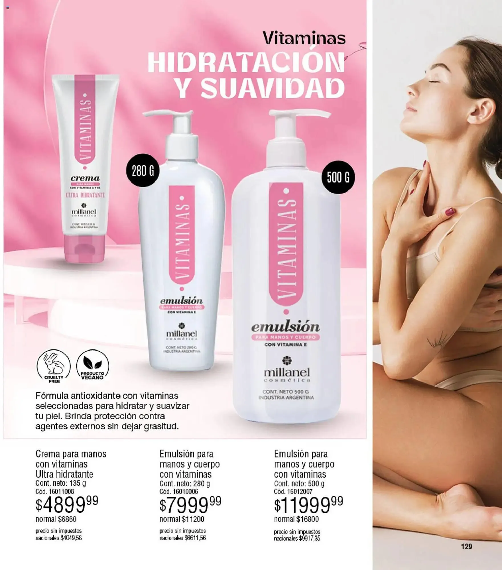 Ofertas de Catálogo Millanel Cosmética 2 de marzo al 29 de marzo 2026 - Página 129 del catálogo