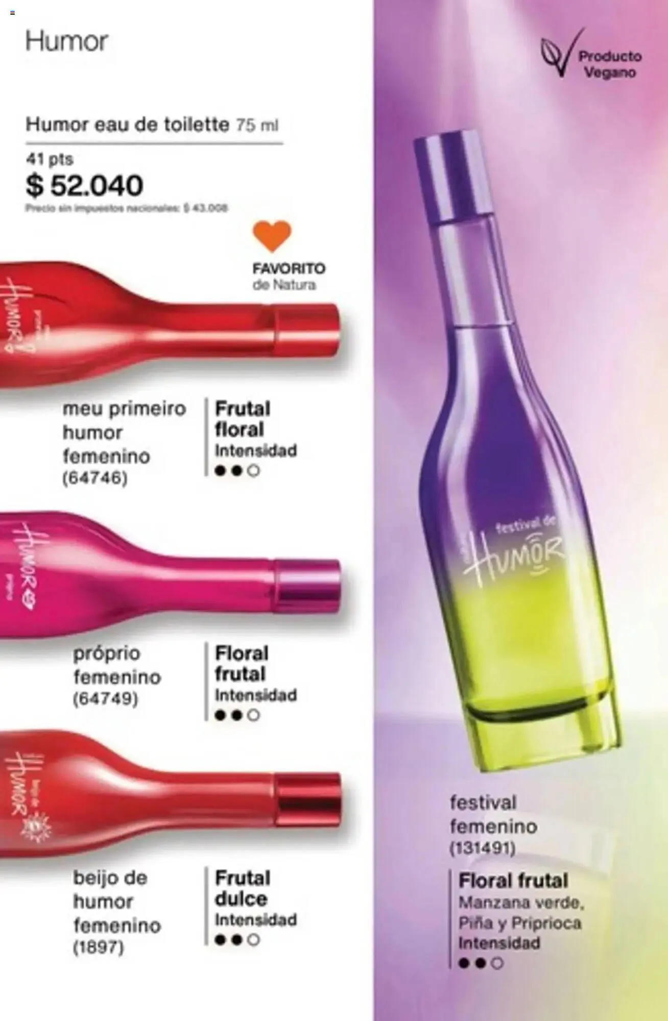 Ofertas de Catálogo Natura 3 de julio al 31 de julio 2025 - Página 64 del catálogo