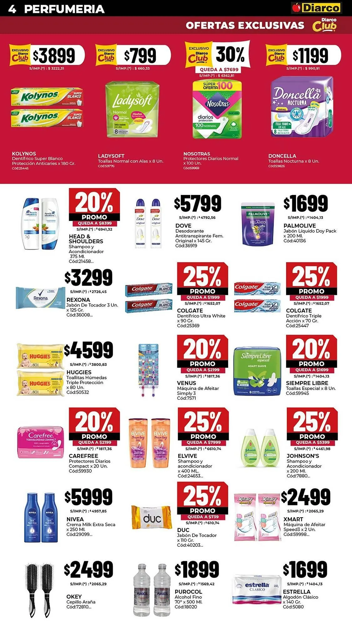 Ofertas de Catálogo Diarco 11 de mayo al 15 de mayo 2026 - Página 4 del catálogo
