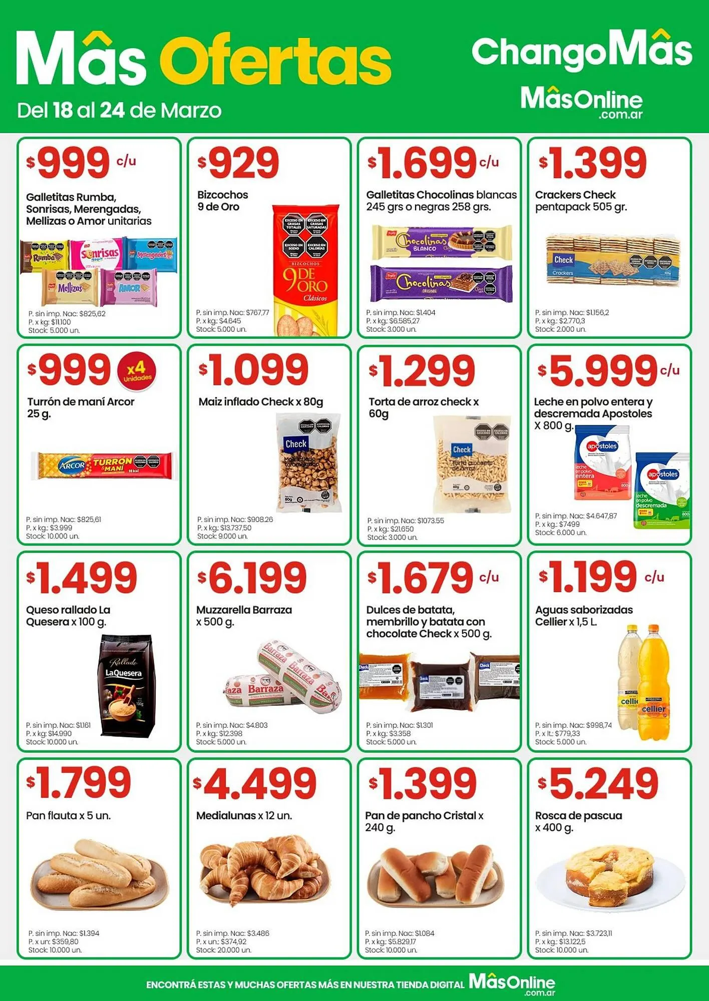 Ofertas de Catálogo Changomas 18 de marzo al 24 de marzo 2026 - Página 6 del catálogo