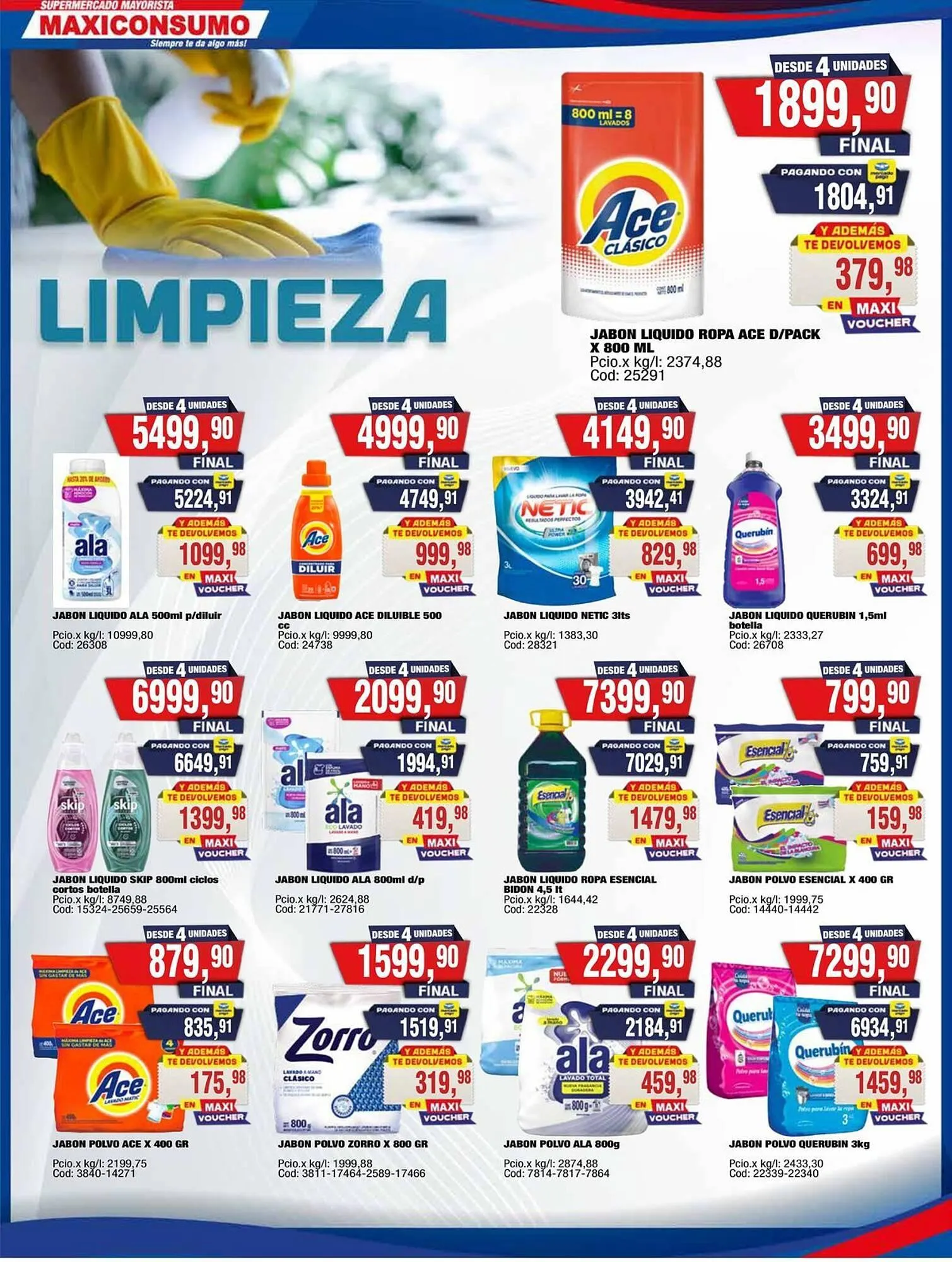 Ofertas de Revista Maxiconsumo 30 de marzo al 12 de abril 2026 - Página 23 del catálogo