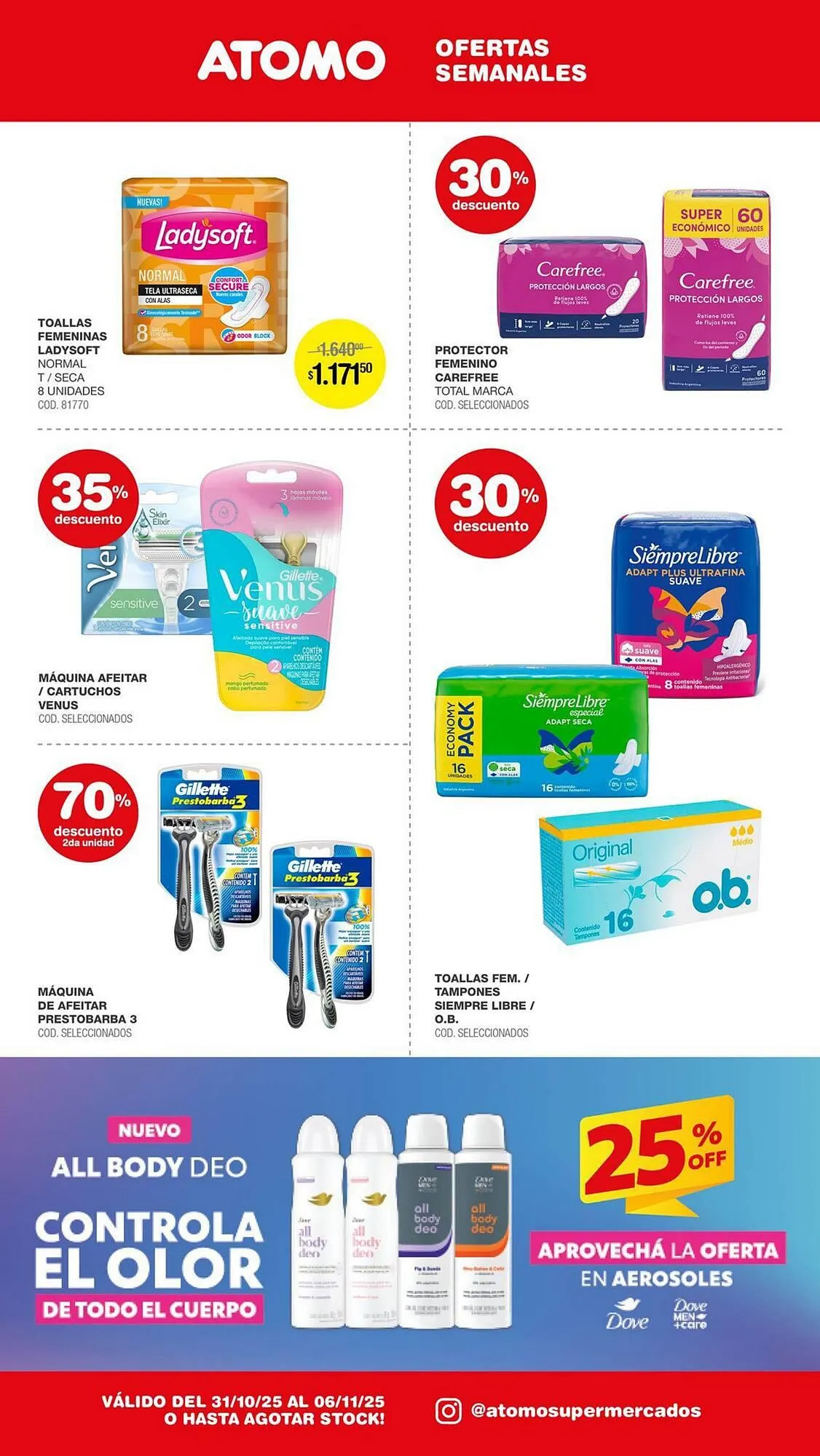 Ofertas de Catálogo Atomo Conviene 31 de octubre al 6 de noviembre 2025 - Página 7 del catálogo