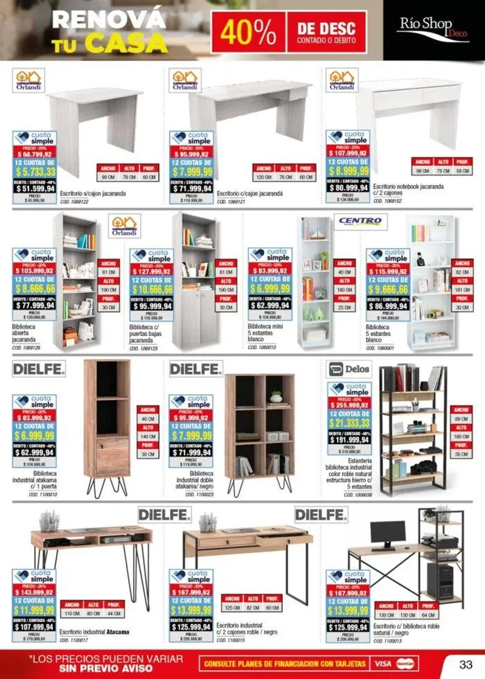 Ofertas de Ofertas Rio Shop Deco 20 de agosto al 3 de septiembre 2024 - Página 26 del catálogo