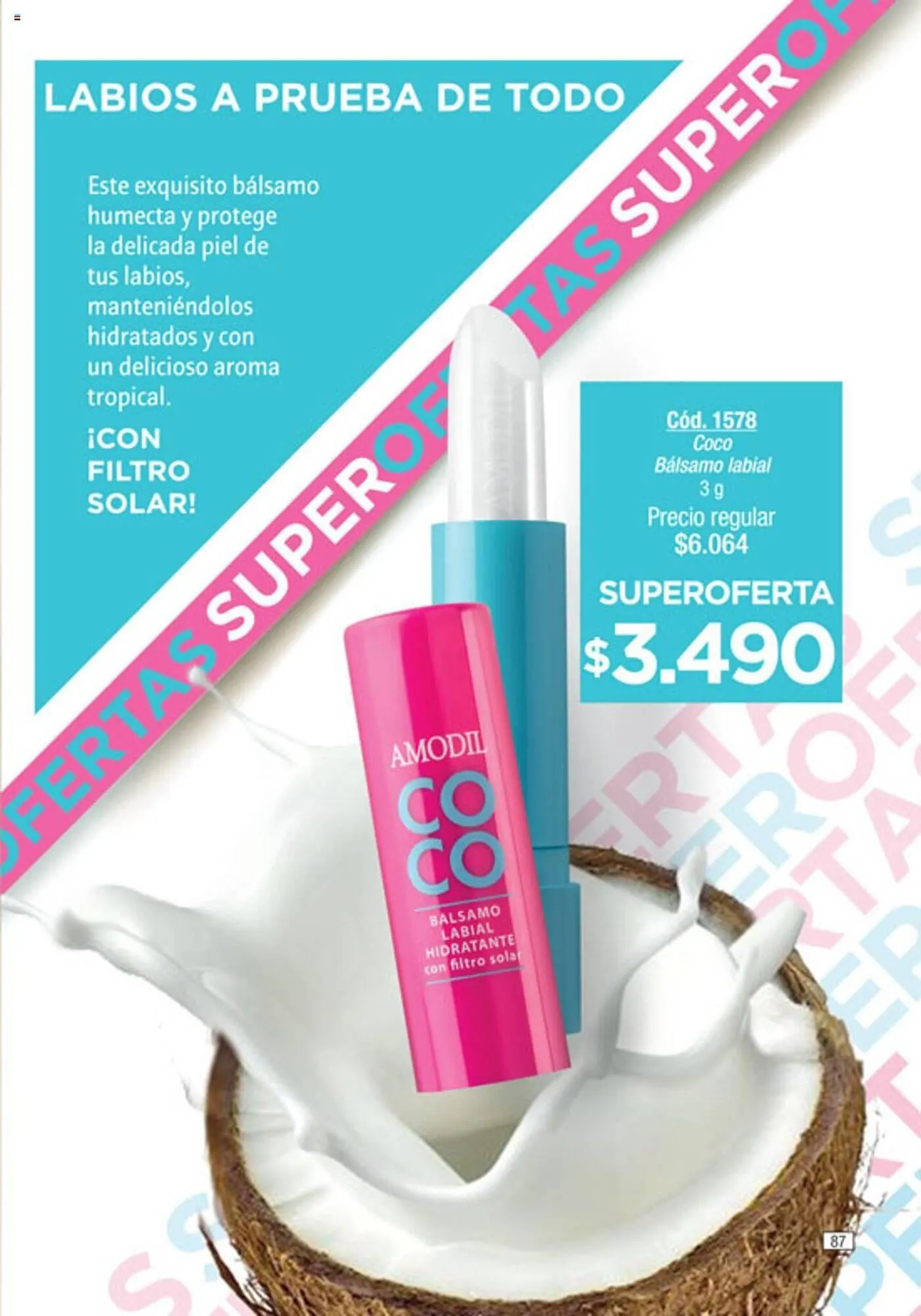 Ofertas de Catálogo Amodil 2 de octubre al 15 de octubre 2024 - Página 87 del catálogo