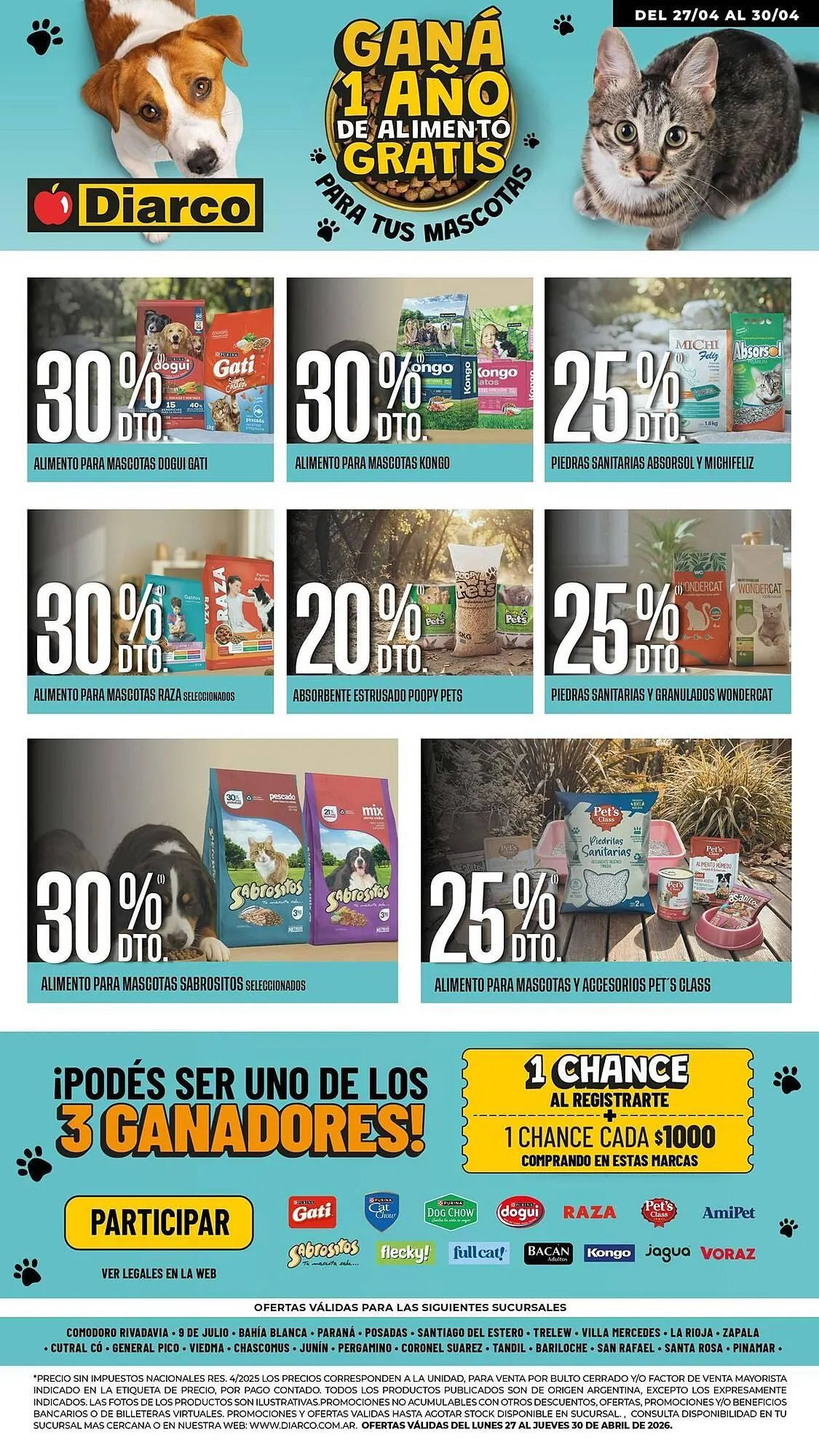 Ofertas de Catálogo Diarco 27 de abril al 30 de abril 2026 - Página 1 del catálogo
