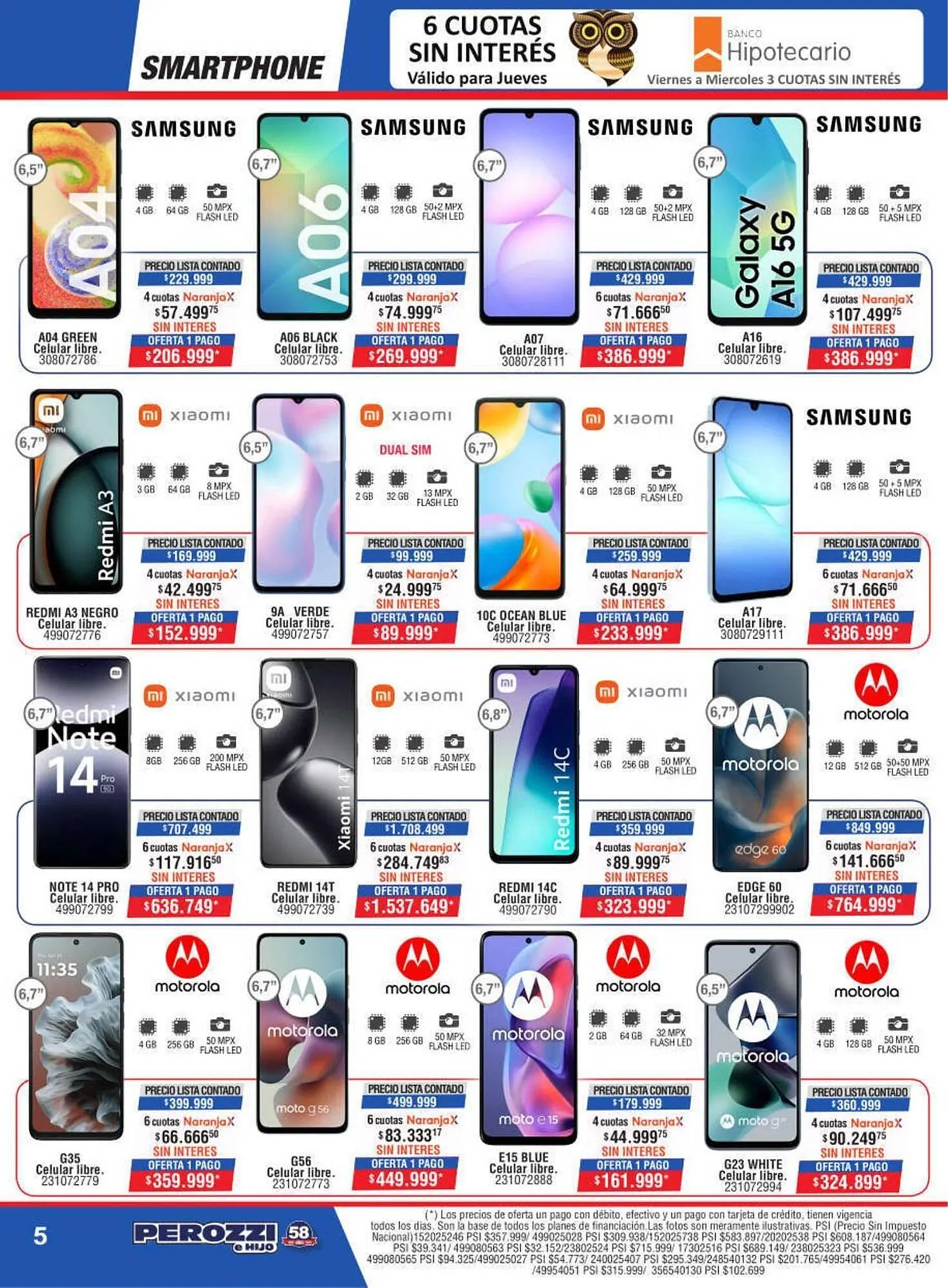 Ofertas de Catálogo Perozzi 17 de febrero al 28 de febrero 2026 - Página 6 del catálogo