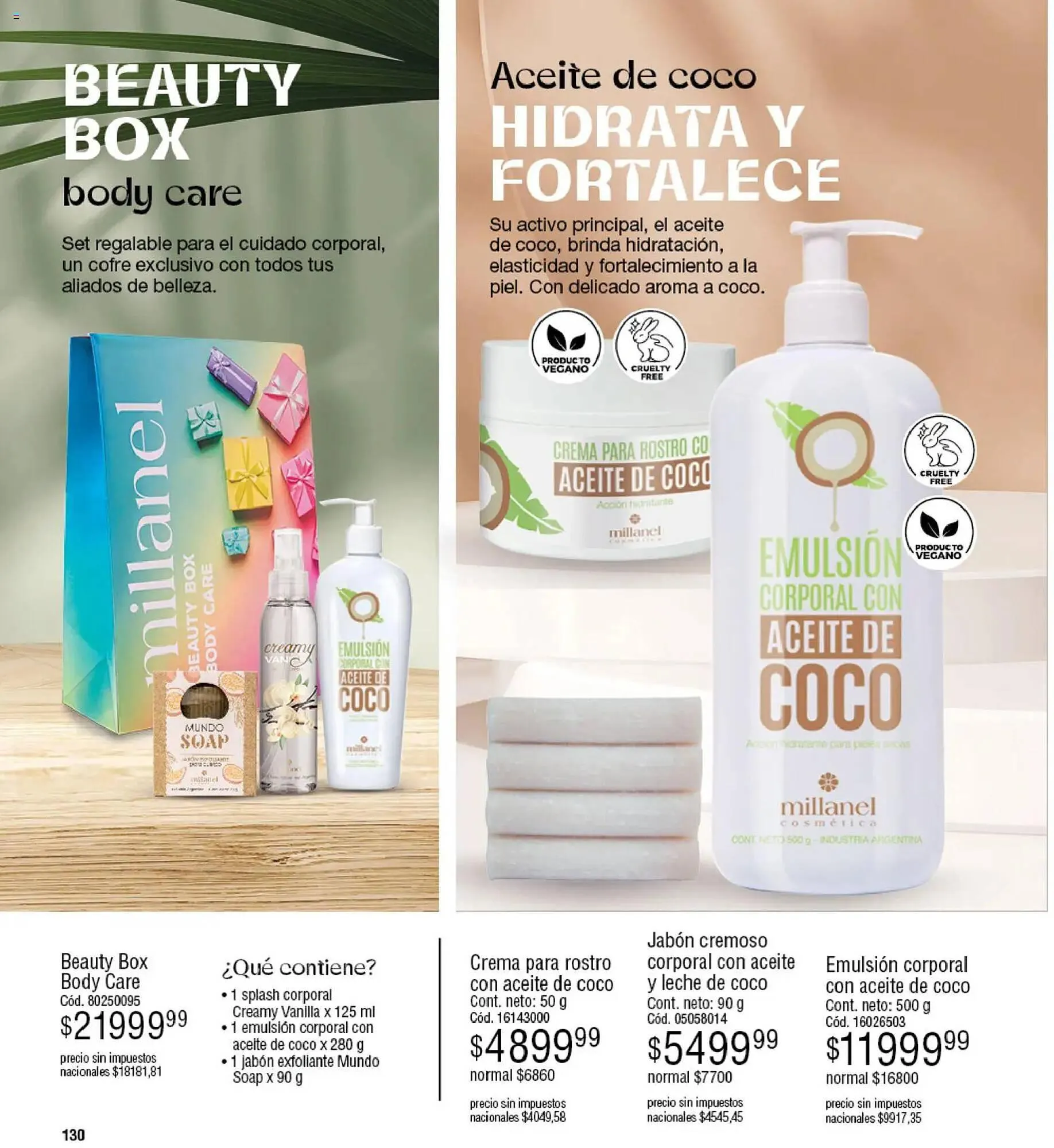 Ofertas de Catálogo Millanel Cosmética 2 de marzo al 29 de marzo 2026 - Página 130 del catálogo
