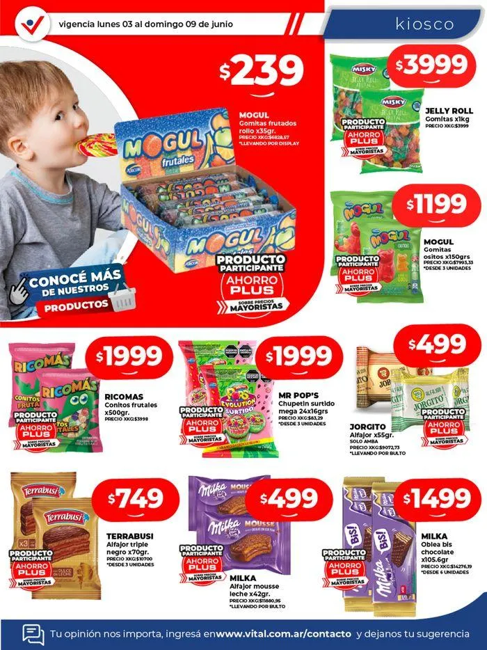 Ofertas de ¡¡Ahorrá y Disfrutá!! 4 de junio al 9 de junio 2024 - Página 19 del catálogo