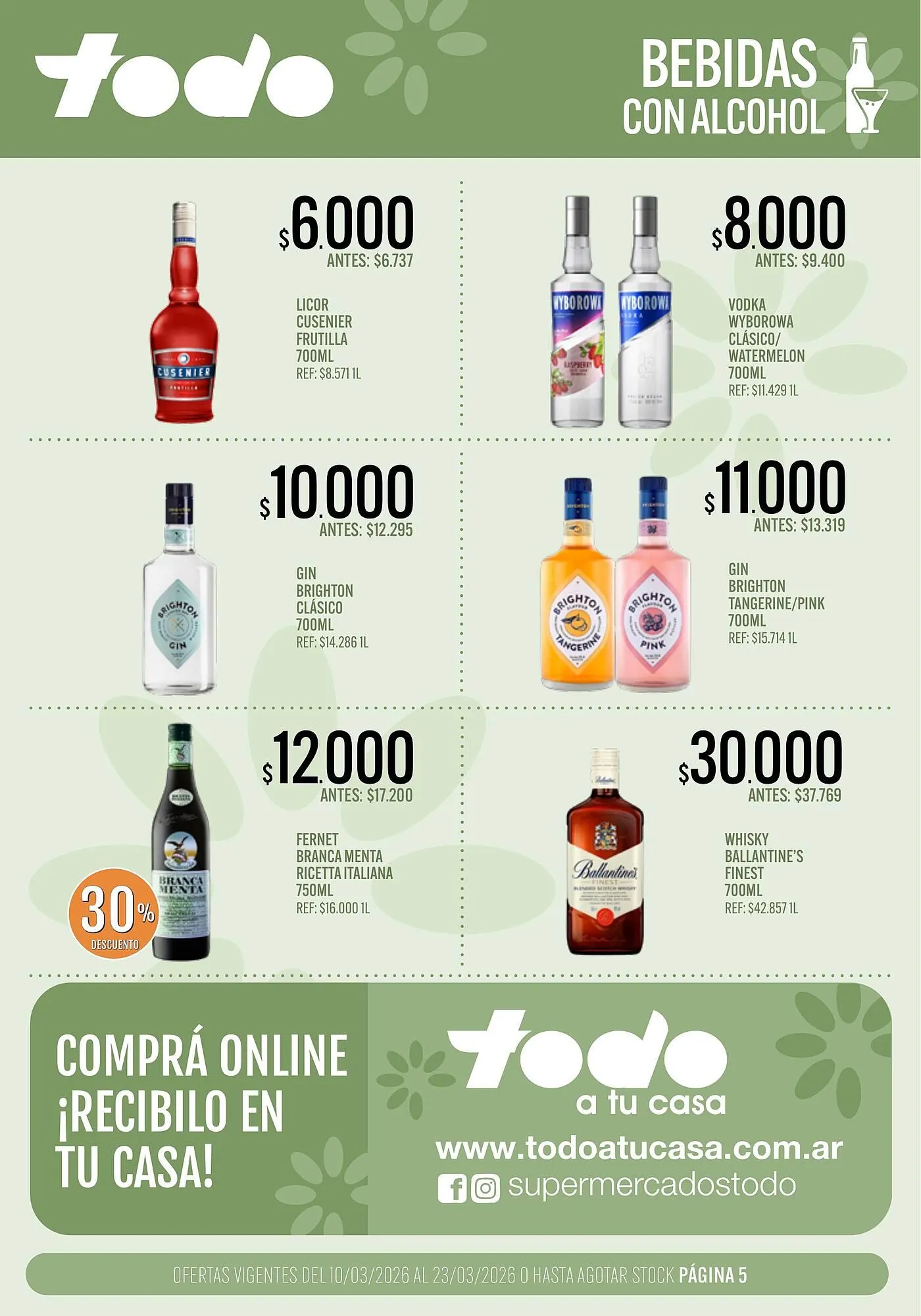 Ofertas de Catálogo Supermercados Todo 10 de marzo al 23 de marzo 2026 - Página 5 del catálogo