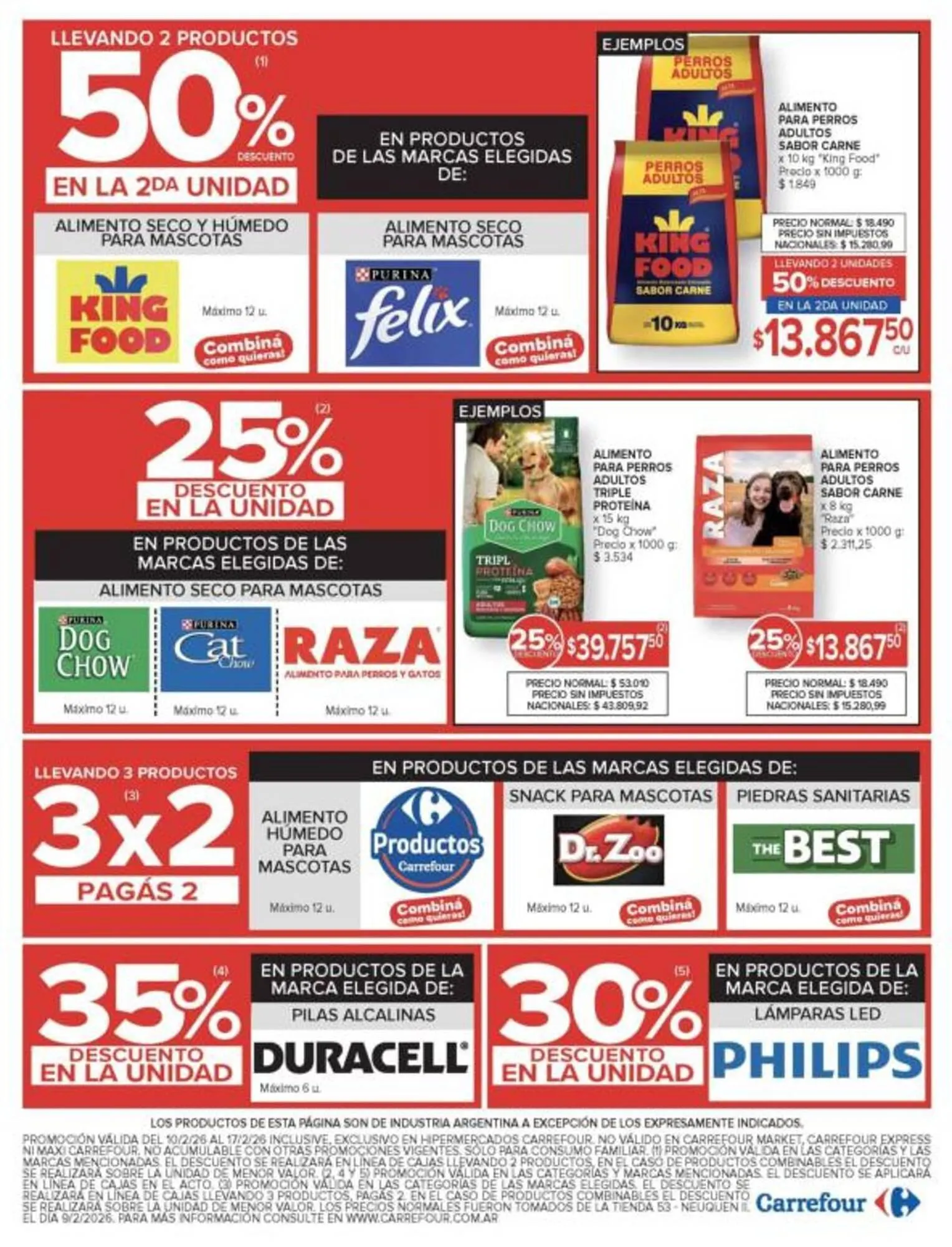 Ofertas de Catálogo Carrefour 10 de febrero al 18 de febrero 2026 - Página 20 del catálogo