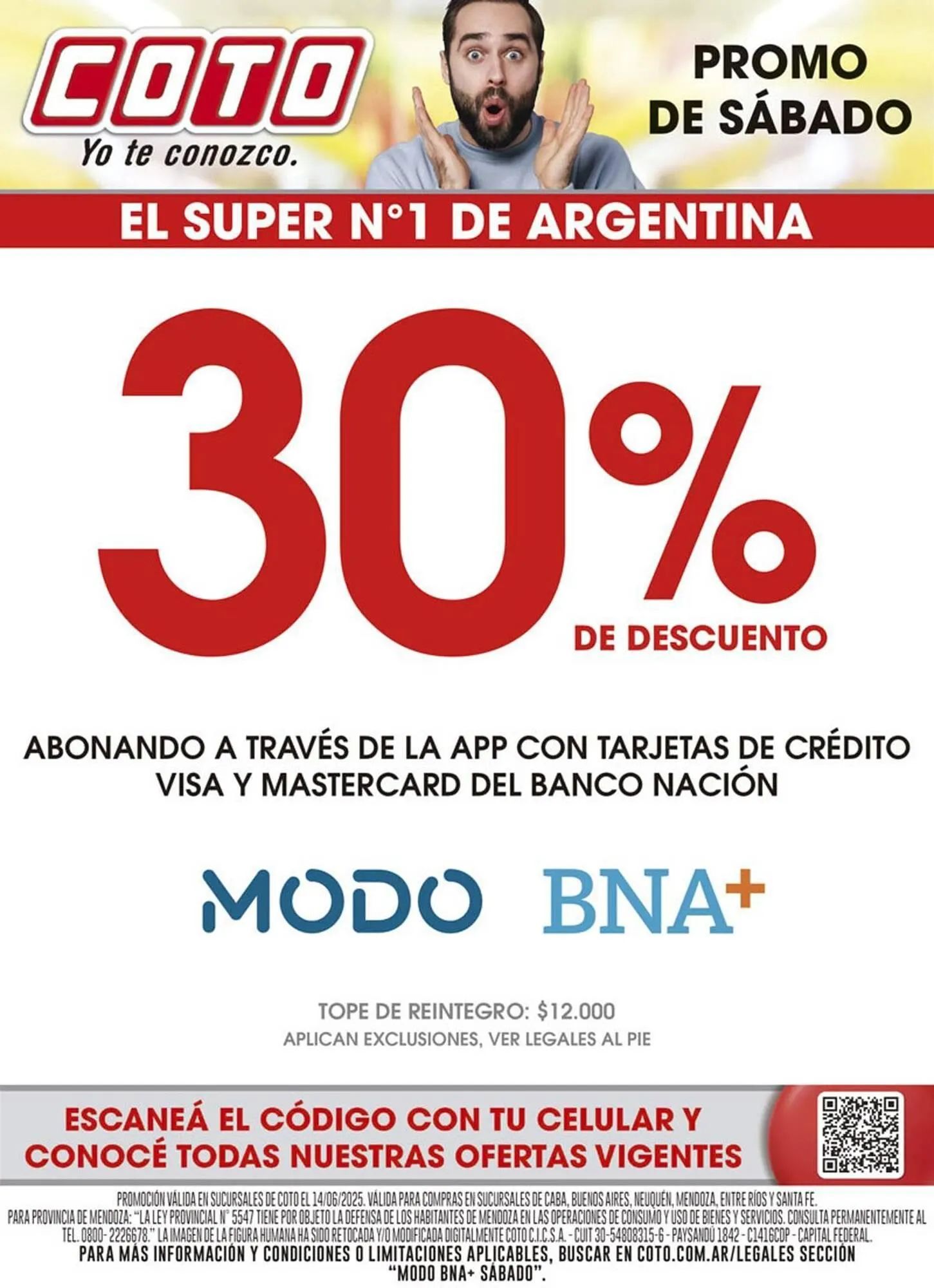 Ofertas de Catálogo Coto 14 de junio al 14 de junio 2025 - Página 1 del catálogo