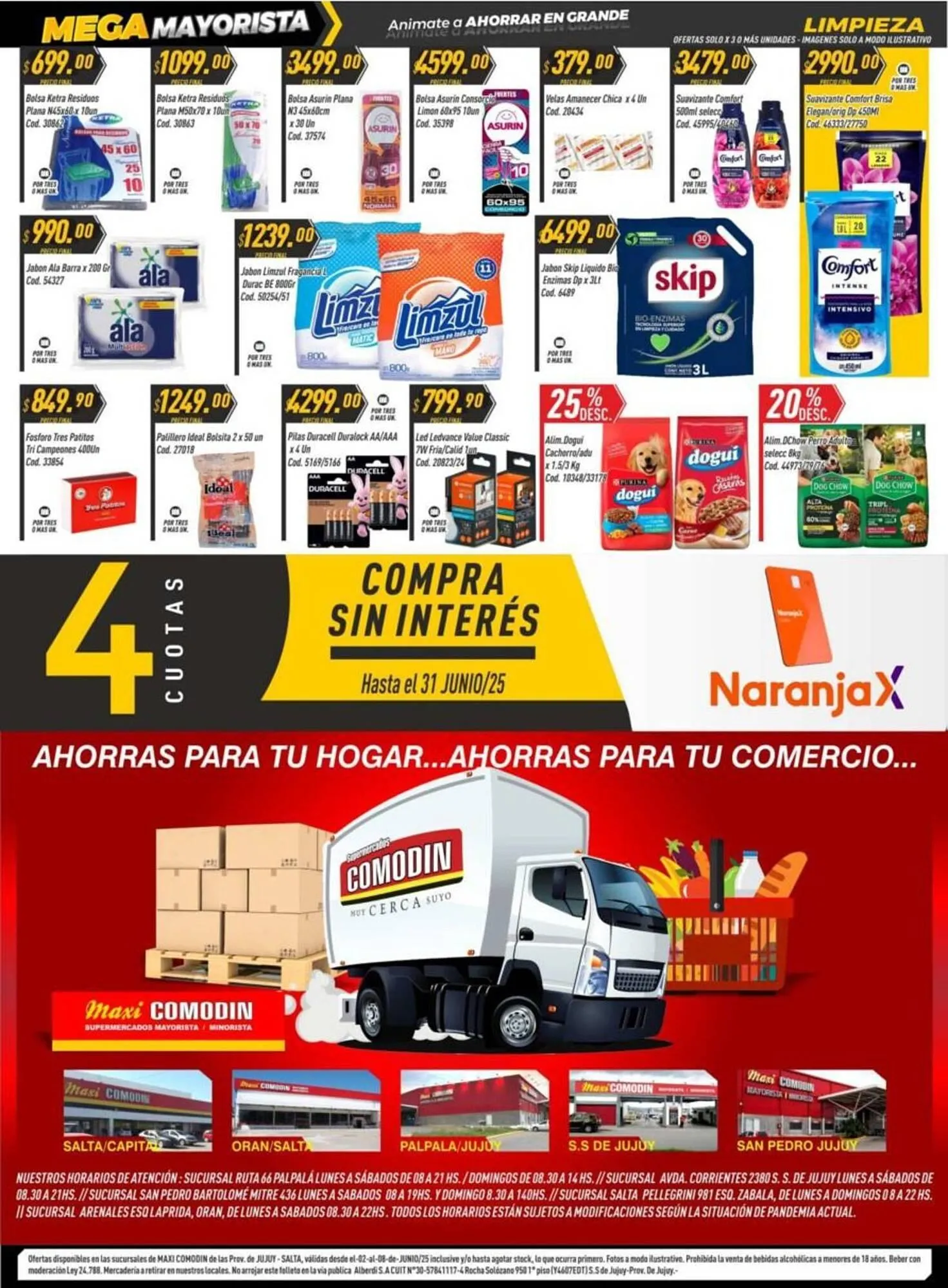 Ofertas de Catálogo Supermercados Comodin 4 de junio al 8 de junio 2025 - Página 7 del catálogo