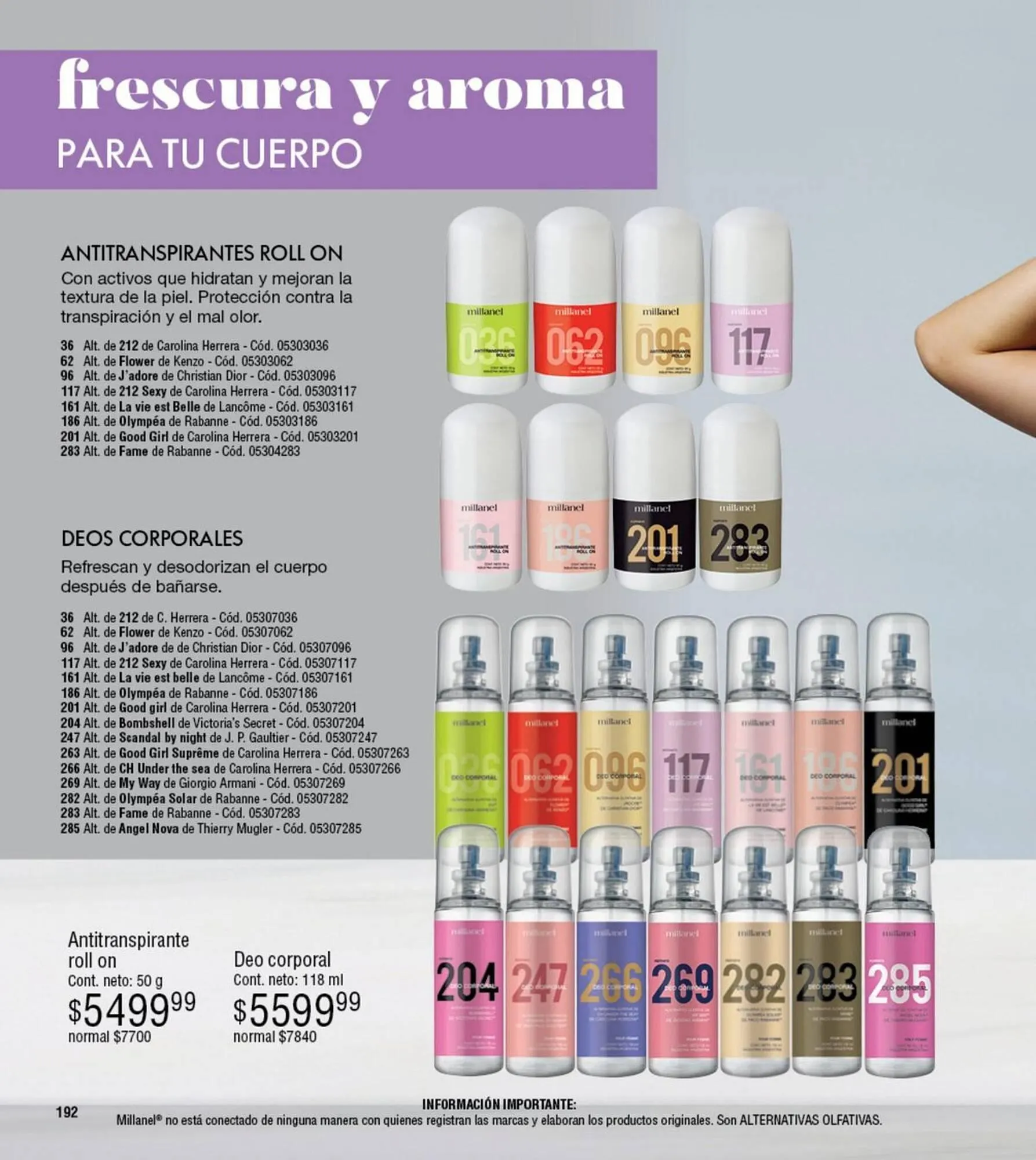 Ofertas de Catálogo Millanel Cosmética 3 de marzo al 30 de marzo 2025 - Página 192 del catálogo