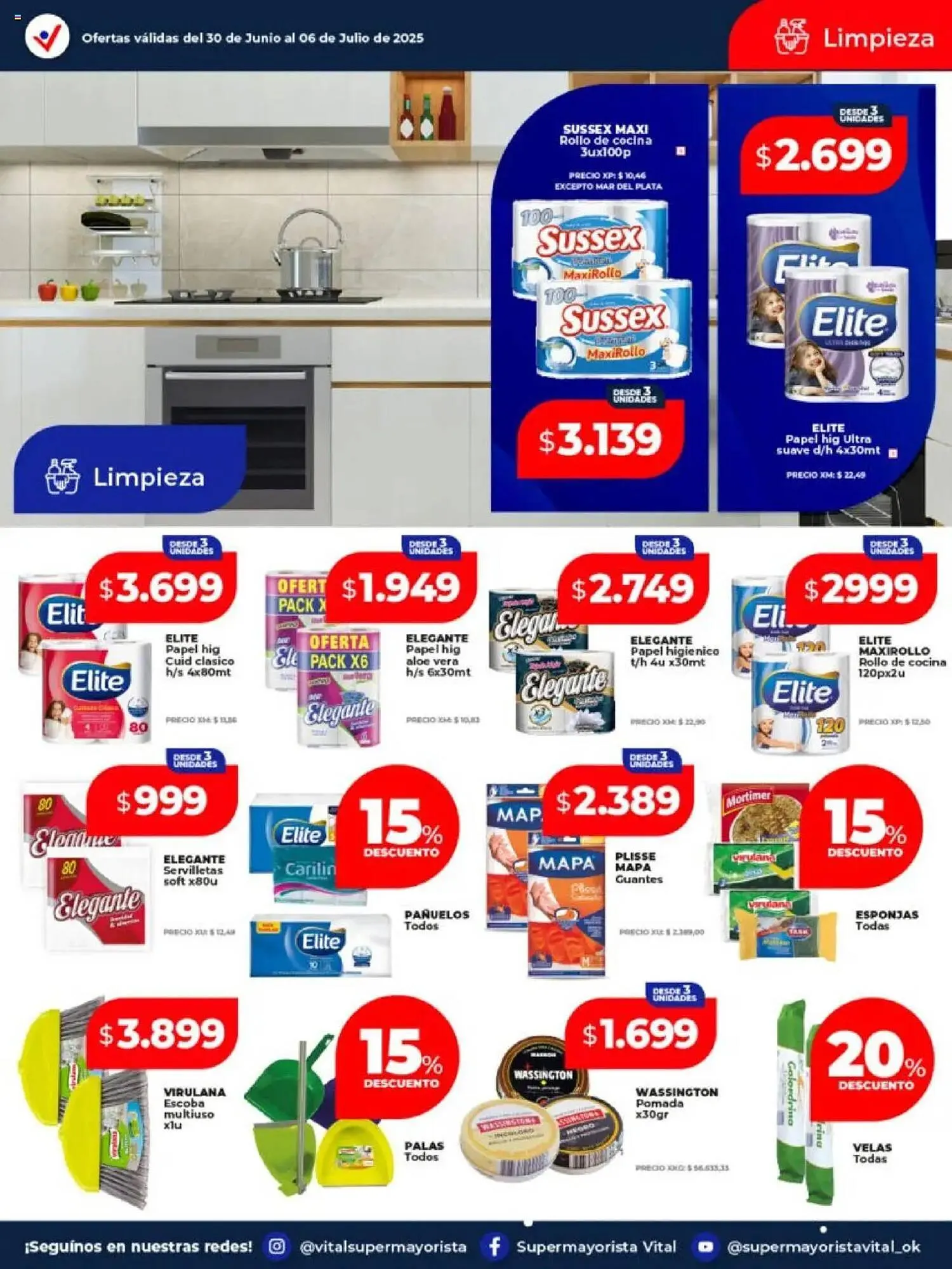 Ofertas de Catálogo Supermayorista Vital 30 de junio al 7 de julio 2025 - Página 8 del catálogo
