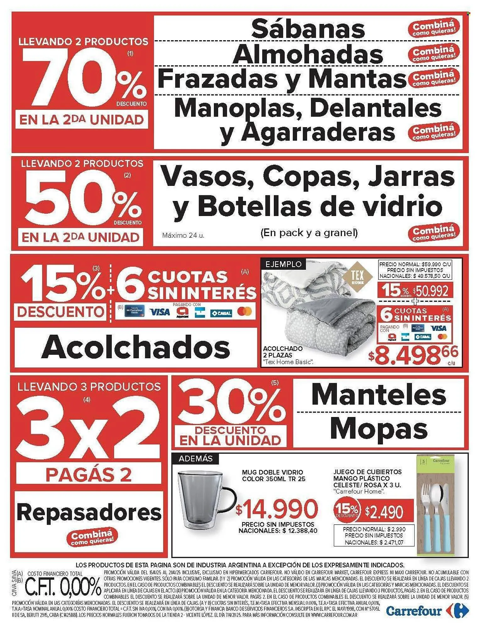 Ofertas de Catálogo Carrefour 15 de abril al 21 de abril 2025 - Página 22 del catálogo