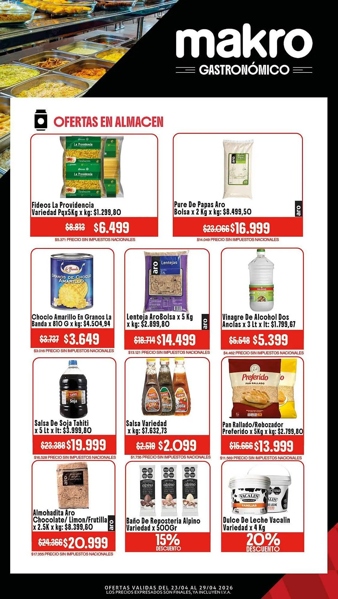 Ofertas de Catálogo Makro 23 de abril al 29 de abril 2026 - Página 3 del catálogo