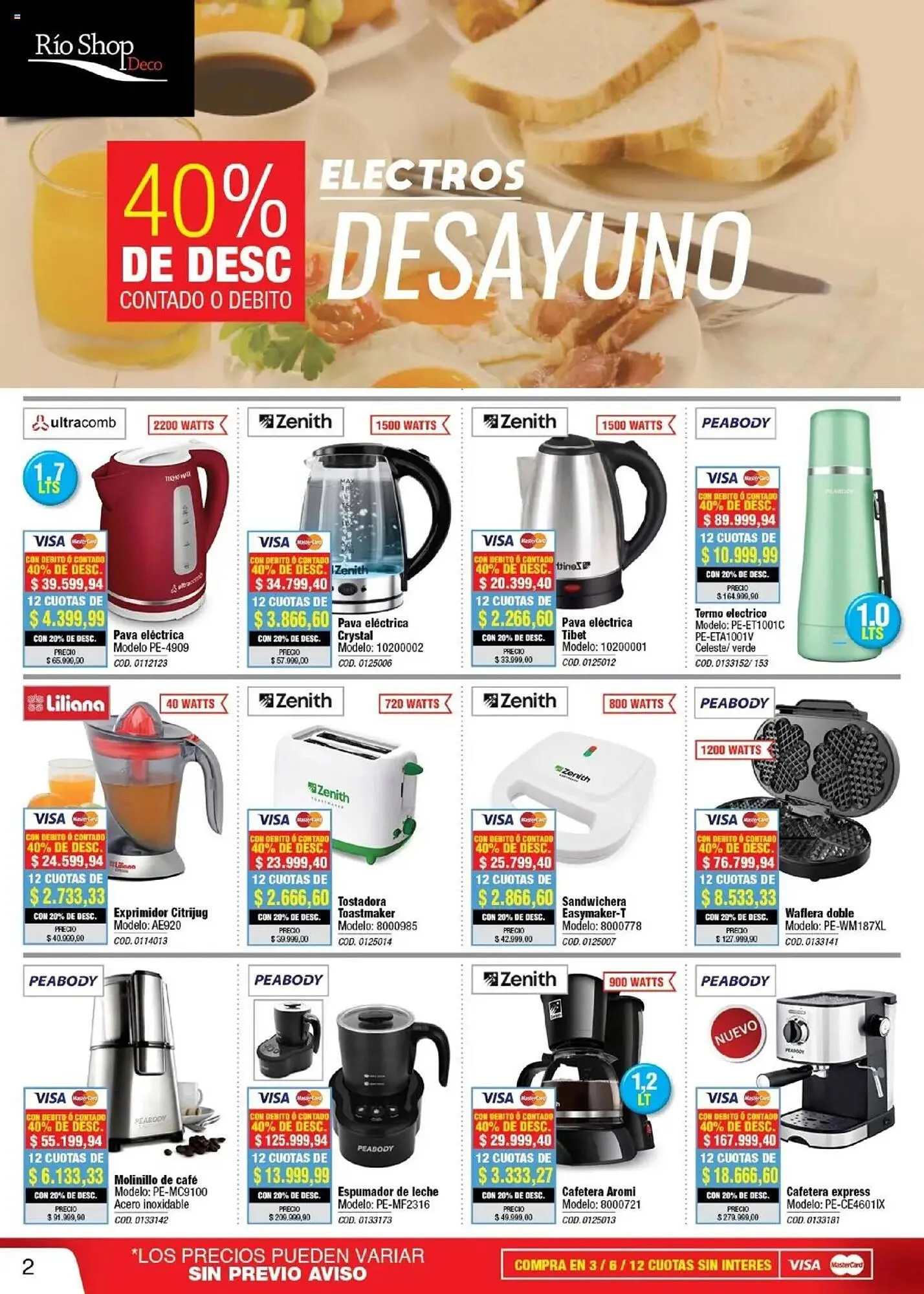 Ofertas de Catálogo Rio Shop Deco 20 de marzo al 30 de abril 2025 - Página 2 del catálogo