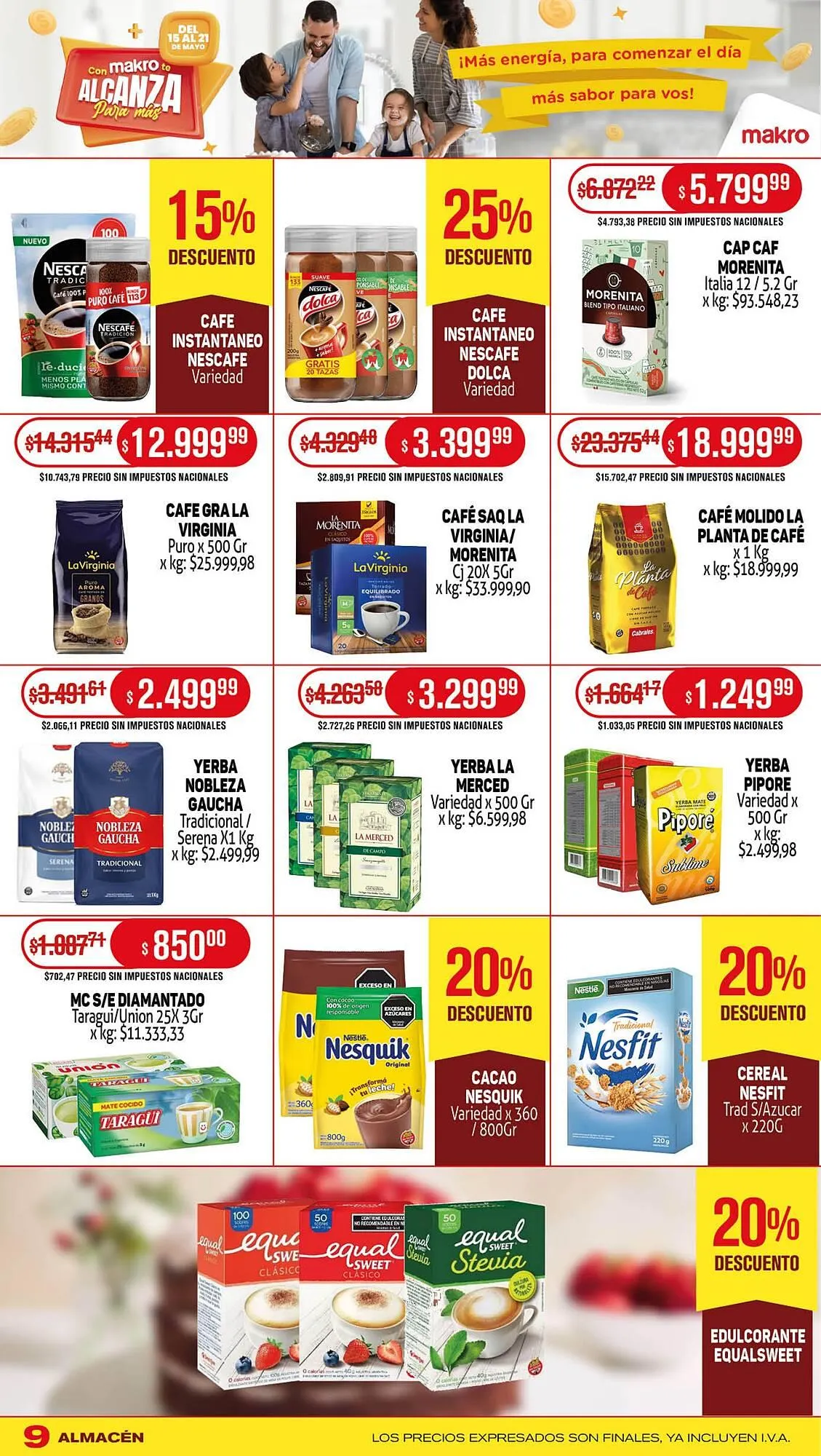 Ofertas de Catálogo Makro 22 de mayo al 29 de mayo 2025 - Página 10 del catálogo