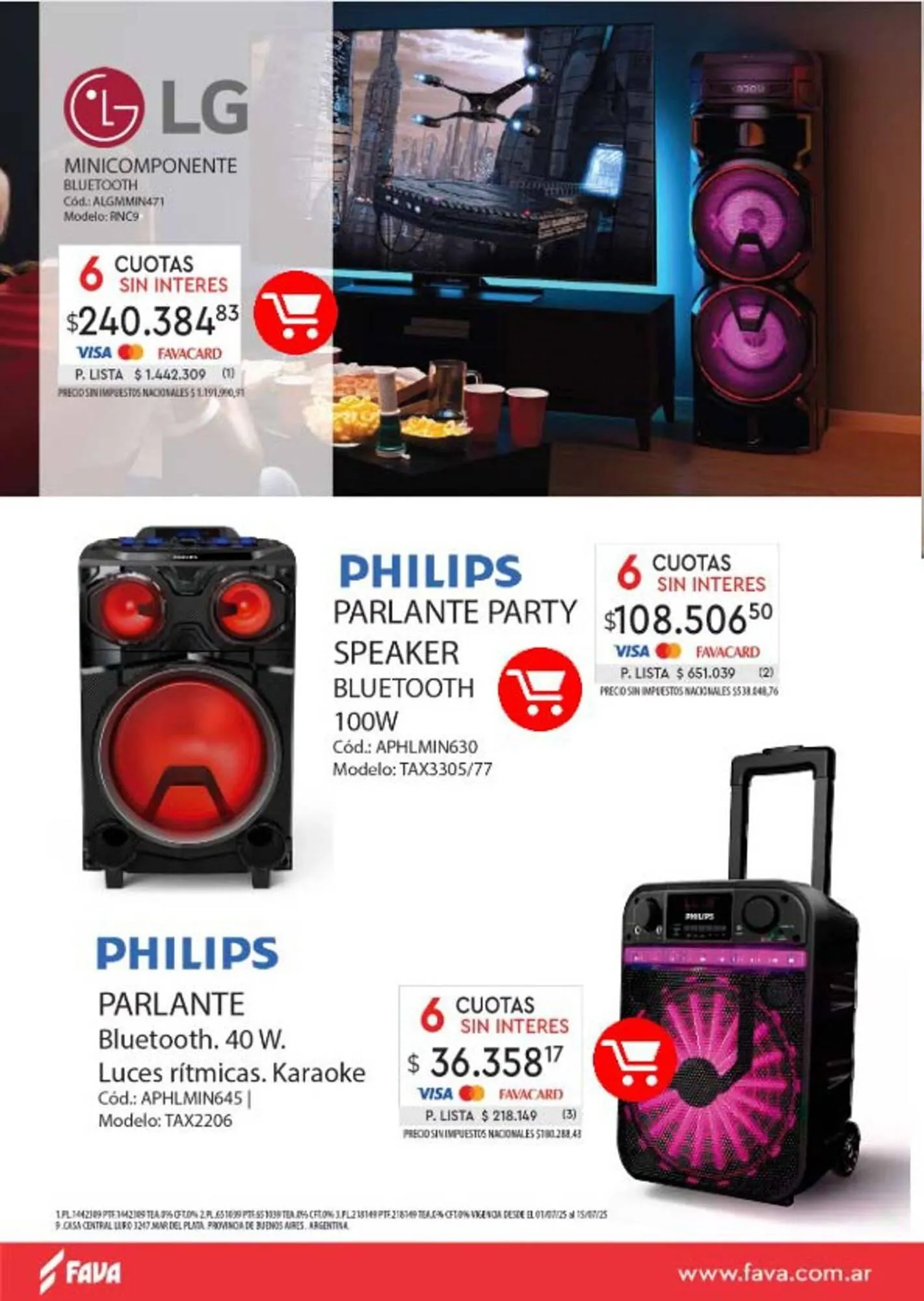 Ofertas de Catálogo Fava 11 de julio al 15 de julio 2025 - Página 16 del catálogo