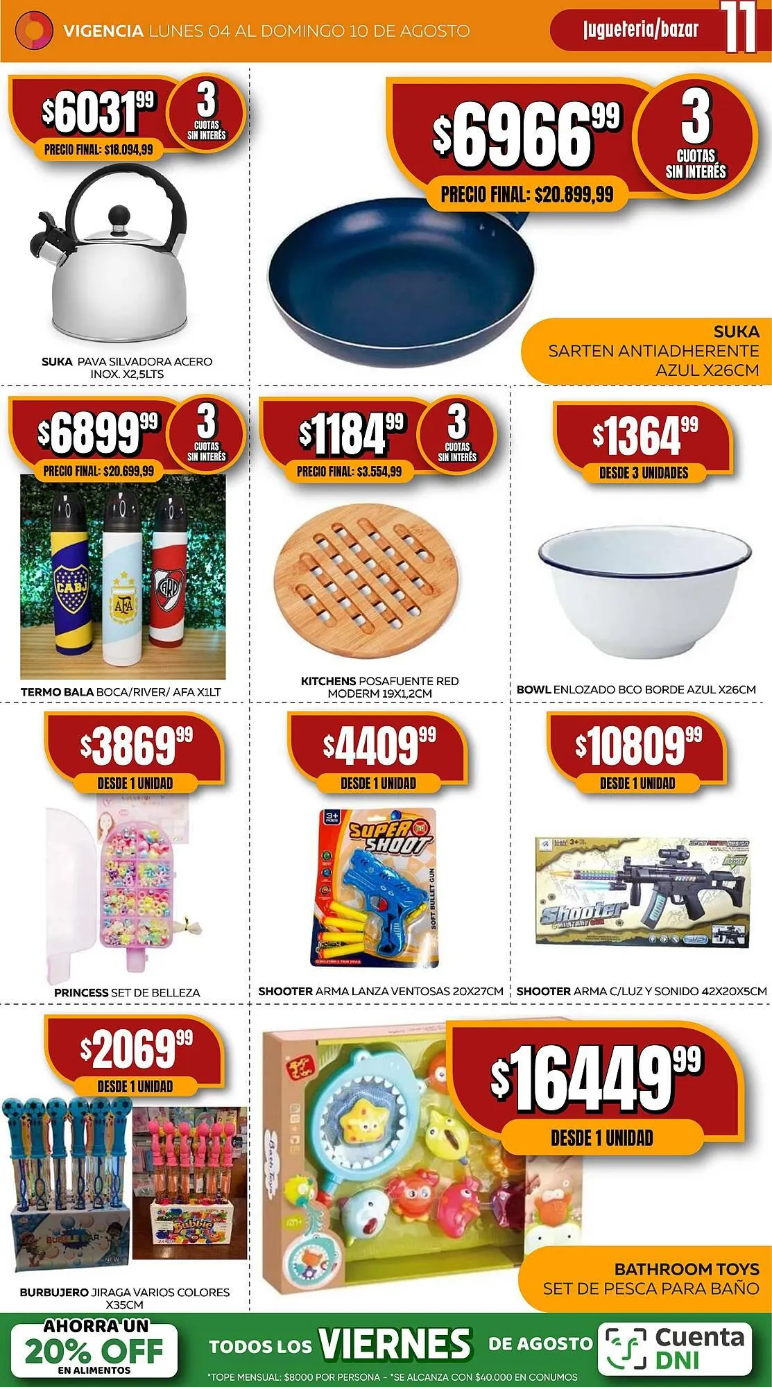 Ofertas de Catálogo Maxi Ofertas 4 de agosto al 10 de agosto 2025 - Página 11 del catálogo