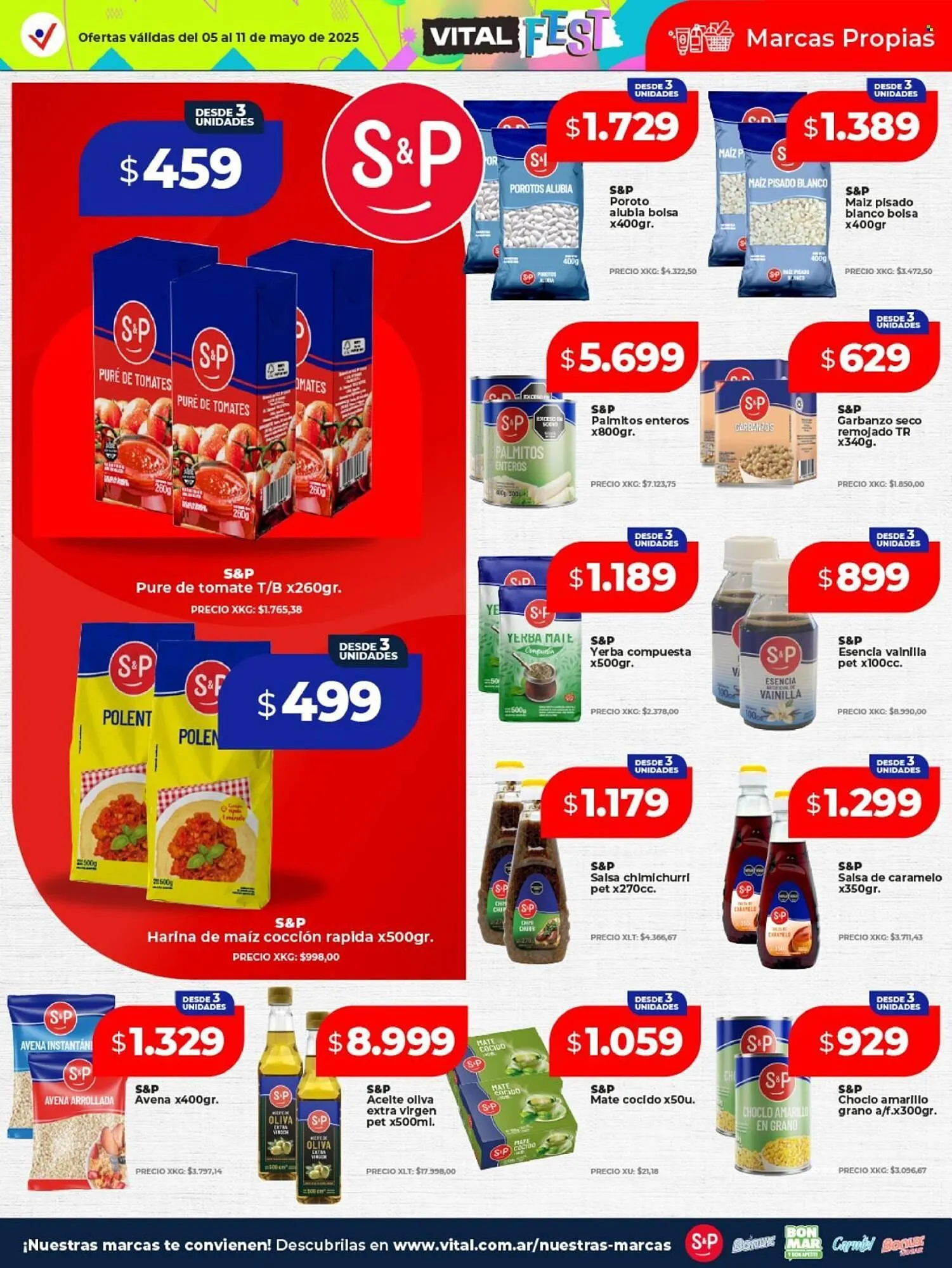 Ofertas de Catálogo Supermayorista Vital 5 de mayo al 13 de mayo 2025 - Página 20 del catálogo