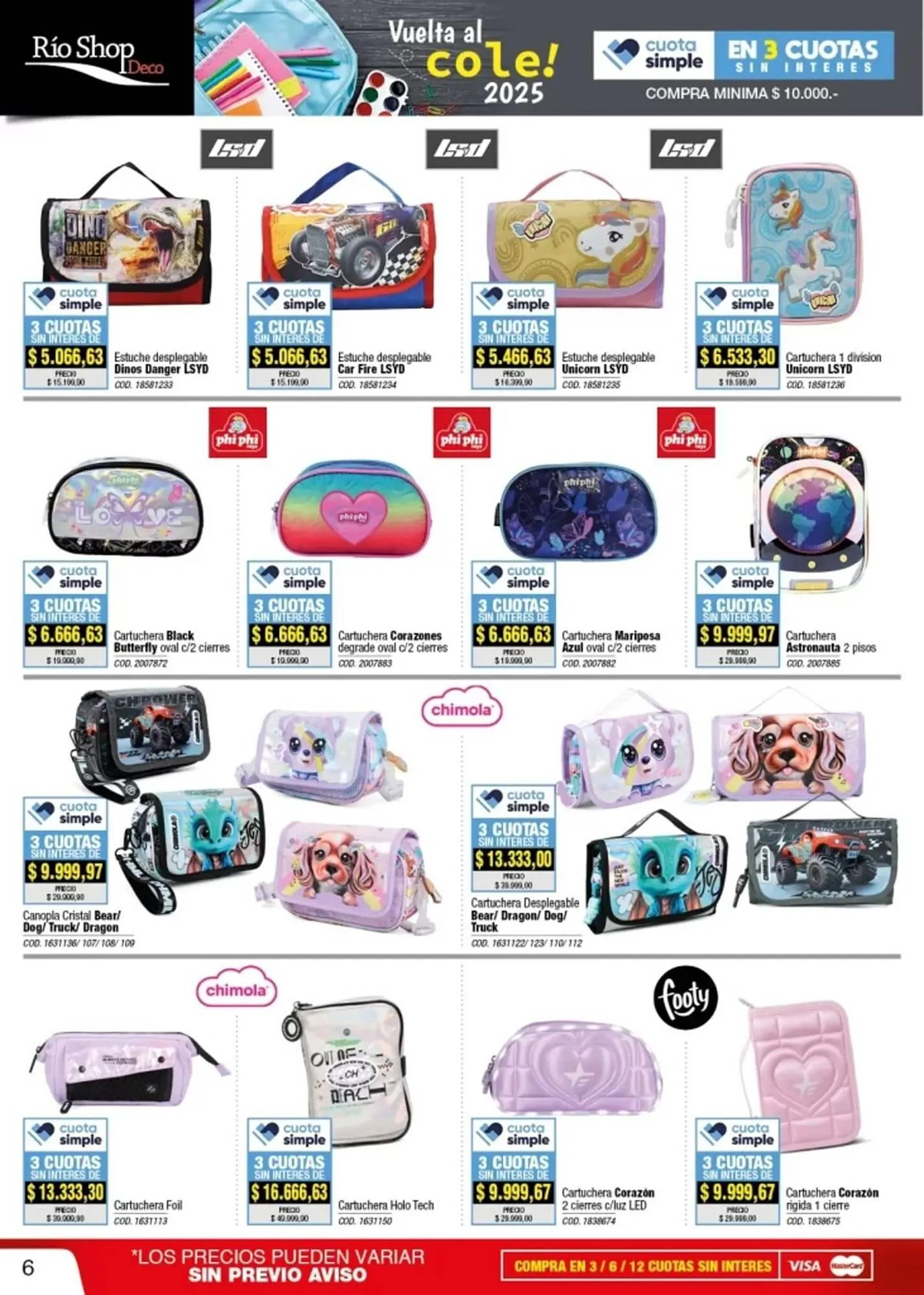 Ofertas de Catálogo Rio Shop Deco 1 de febrero al 15 de febrero 2025 - Página 6 del catálogo