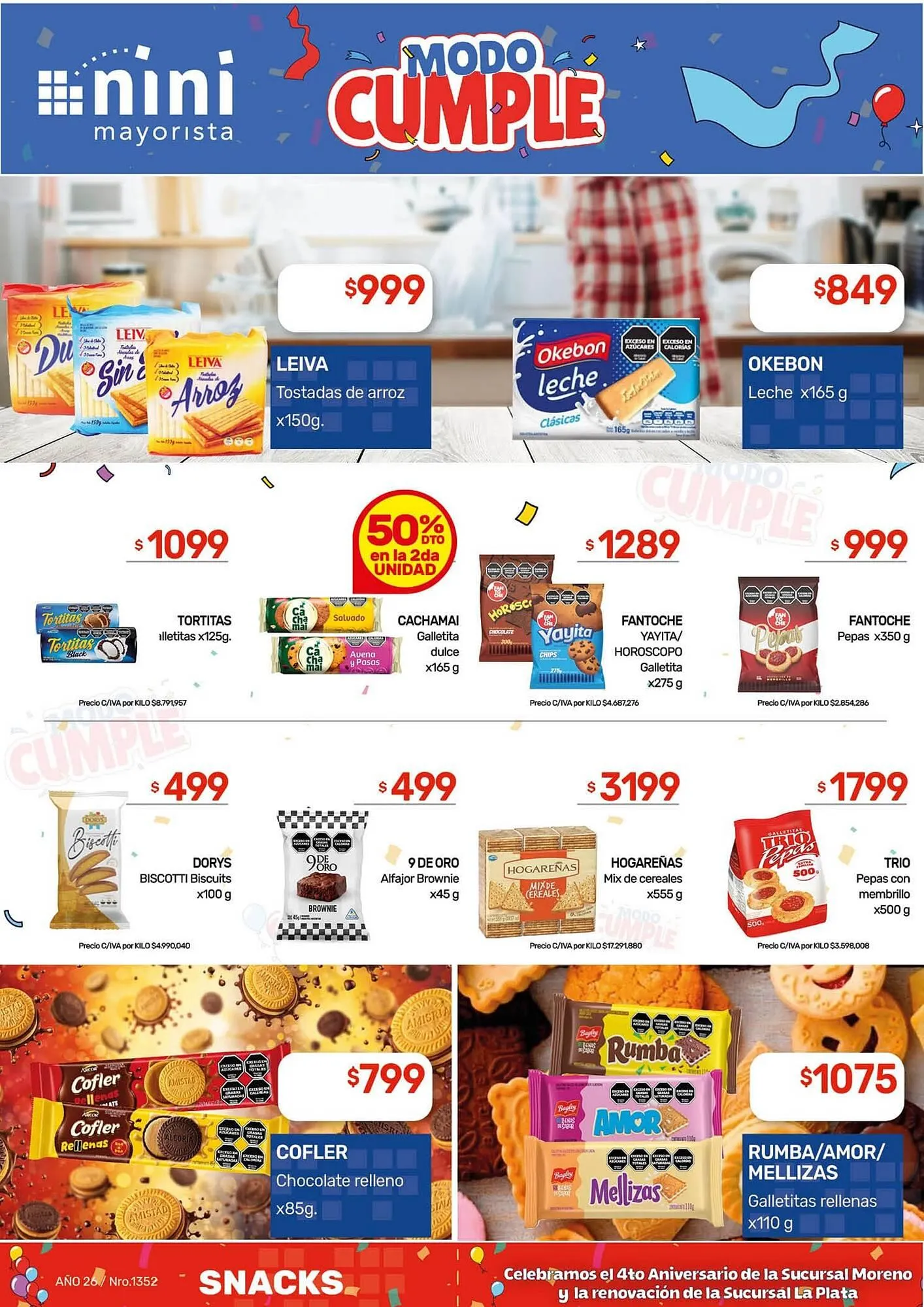 Ofertas de Catálogo Nini Mayorista 23 de marzo al 29 de marzo 2026 - Página 32 del catálogo