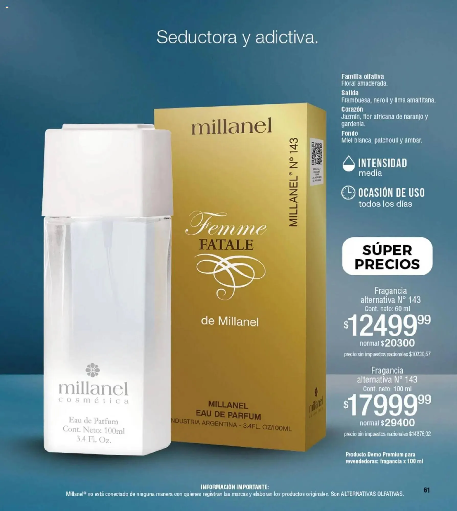 Ofertas de Catálogo Millanel Cosmética 2 de febrero al 2 de marzo 2026 - Página 61 del catálogo