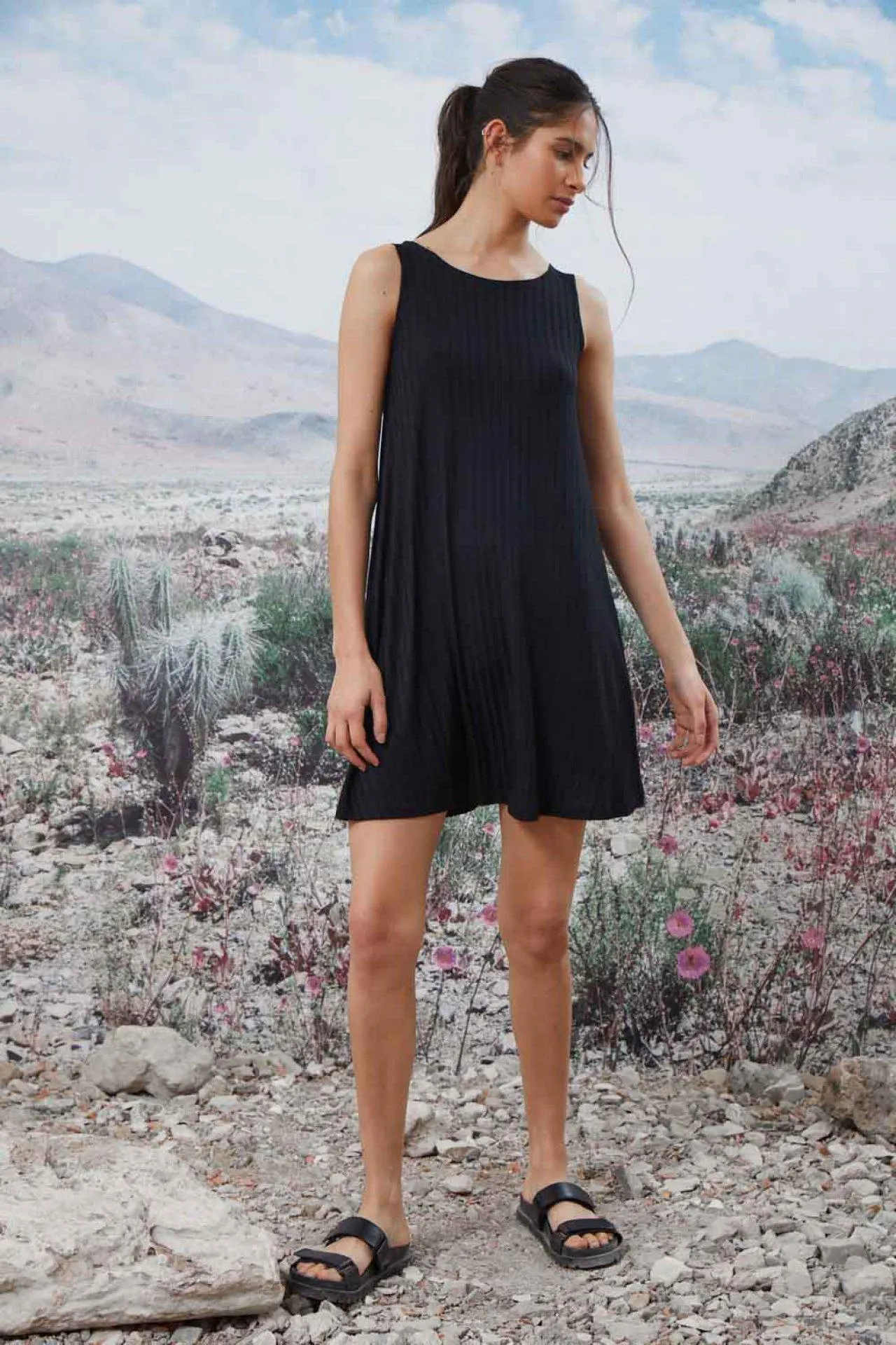 Vestido Hiedra Negro