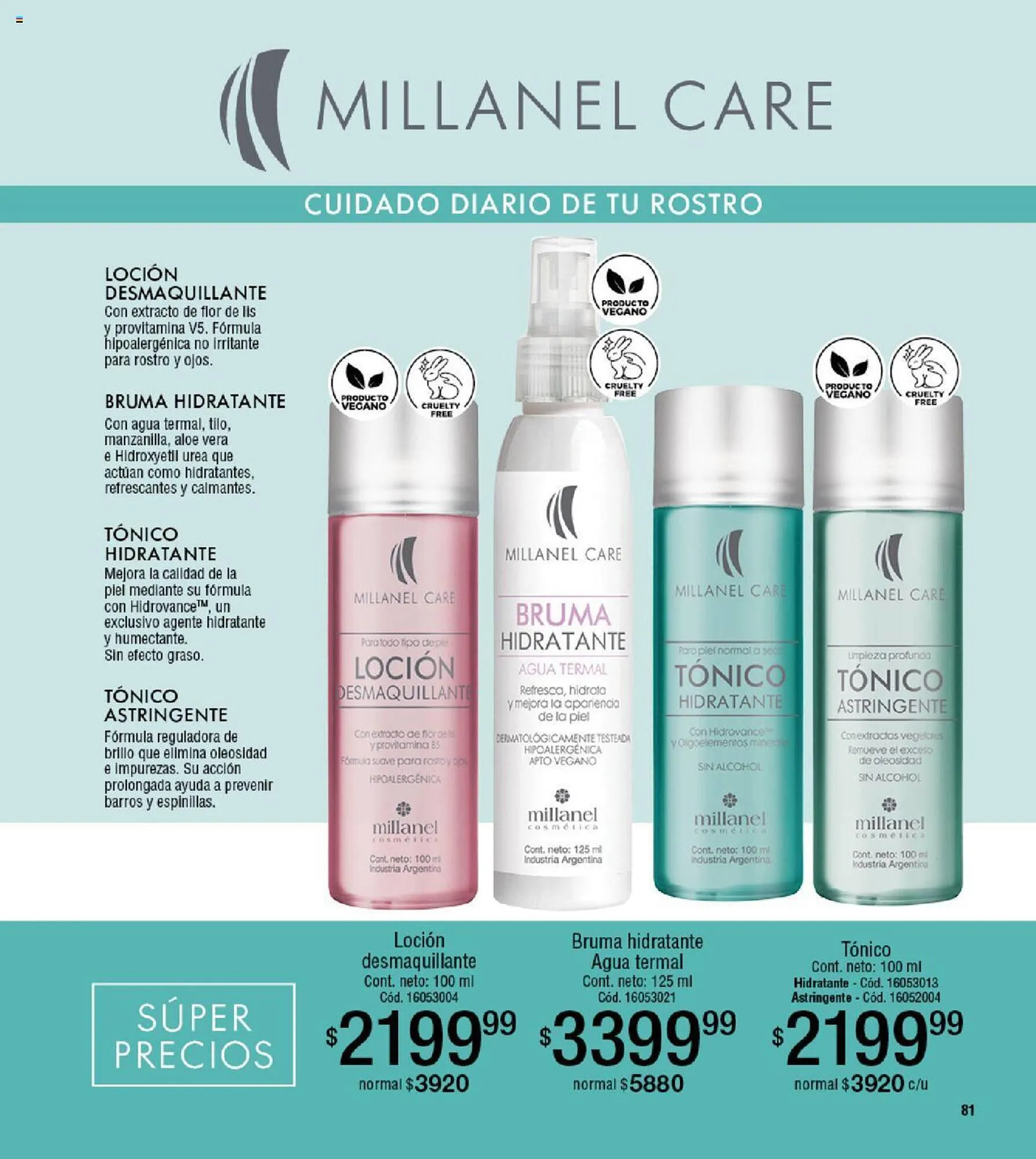 Ofertas de Catálogo Millanel Cosmética 11 de marzo al 7 de abril 2024 - Página 81 del catálogo
